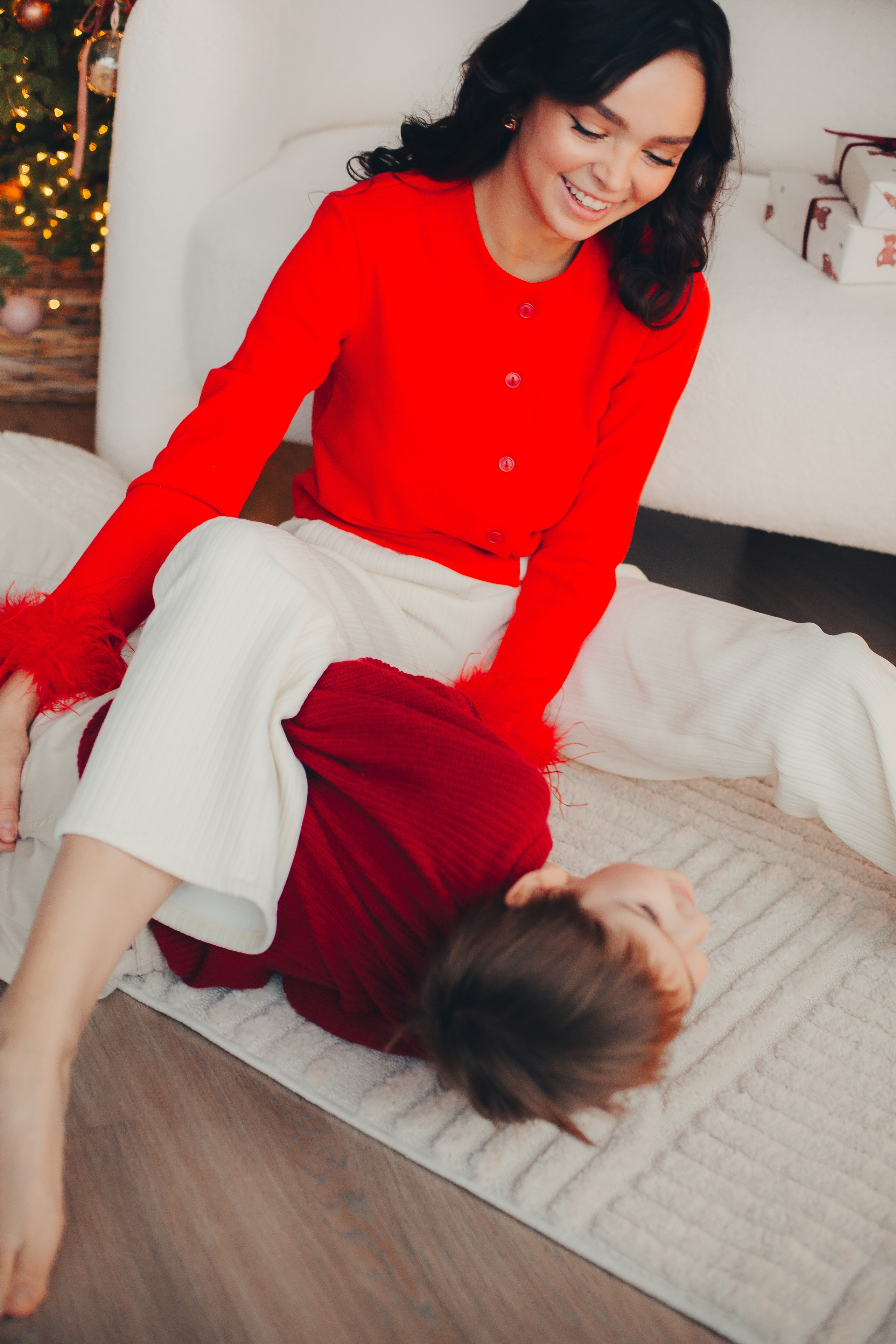 Новогодняя съёмка в студии. Фотограф Евгения Мальцева, Архангельск