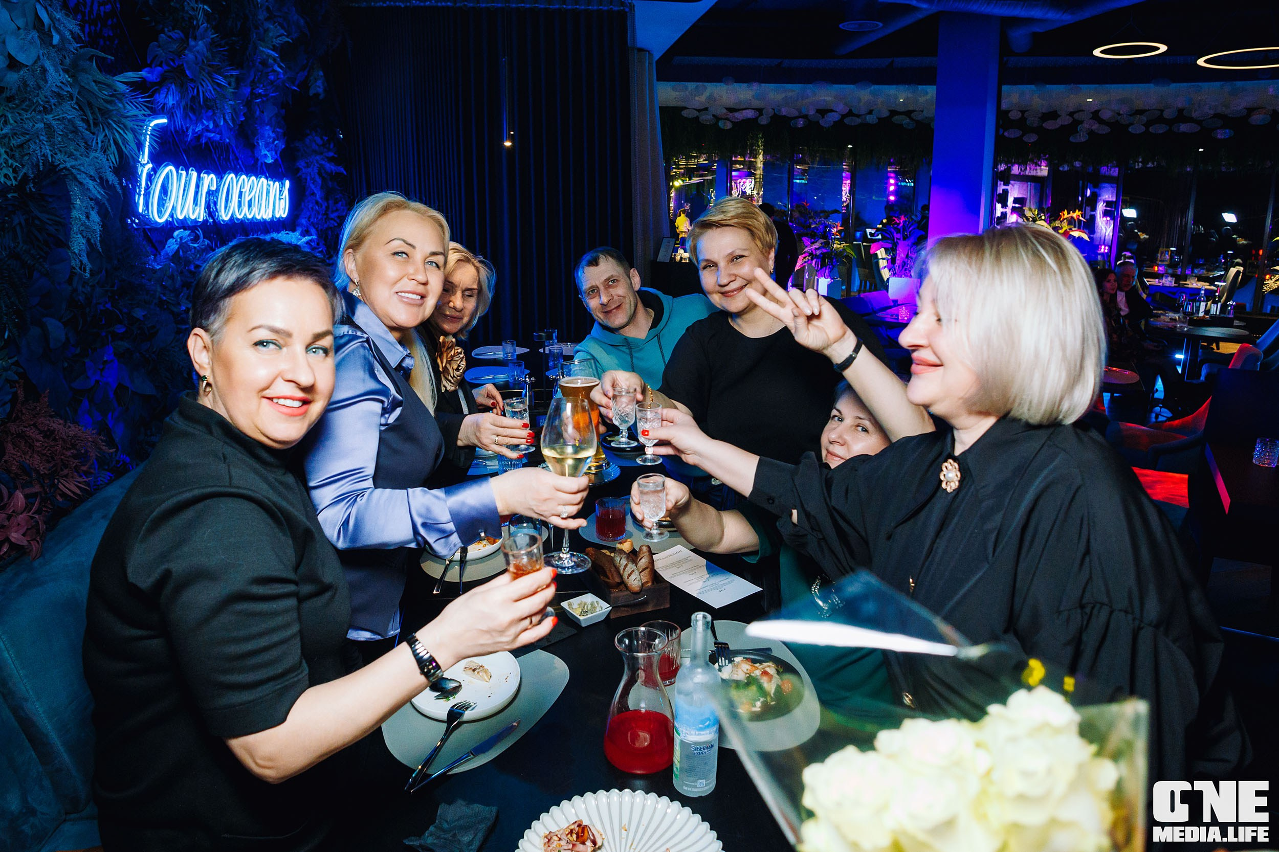 Фоторепортаж из ресторана Океан. One Media Life: фоторепортажи, фотоотчеты с мероприятий и заведений