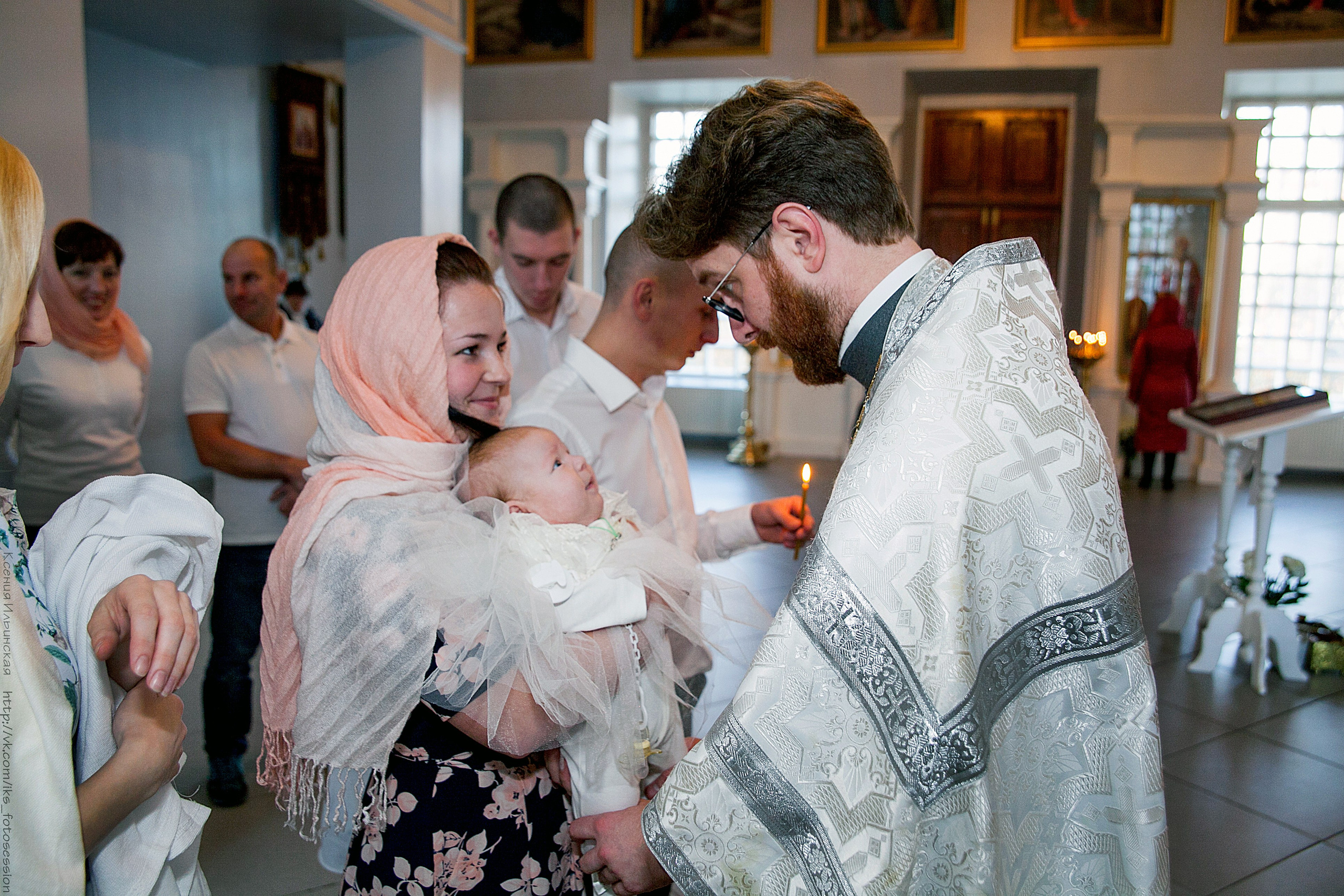Крещение — фотосессия крестин в Санкт-Петербурге. Фотограф из Санкт-Петербурга Ильинская Ксения
