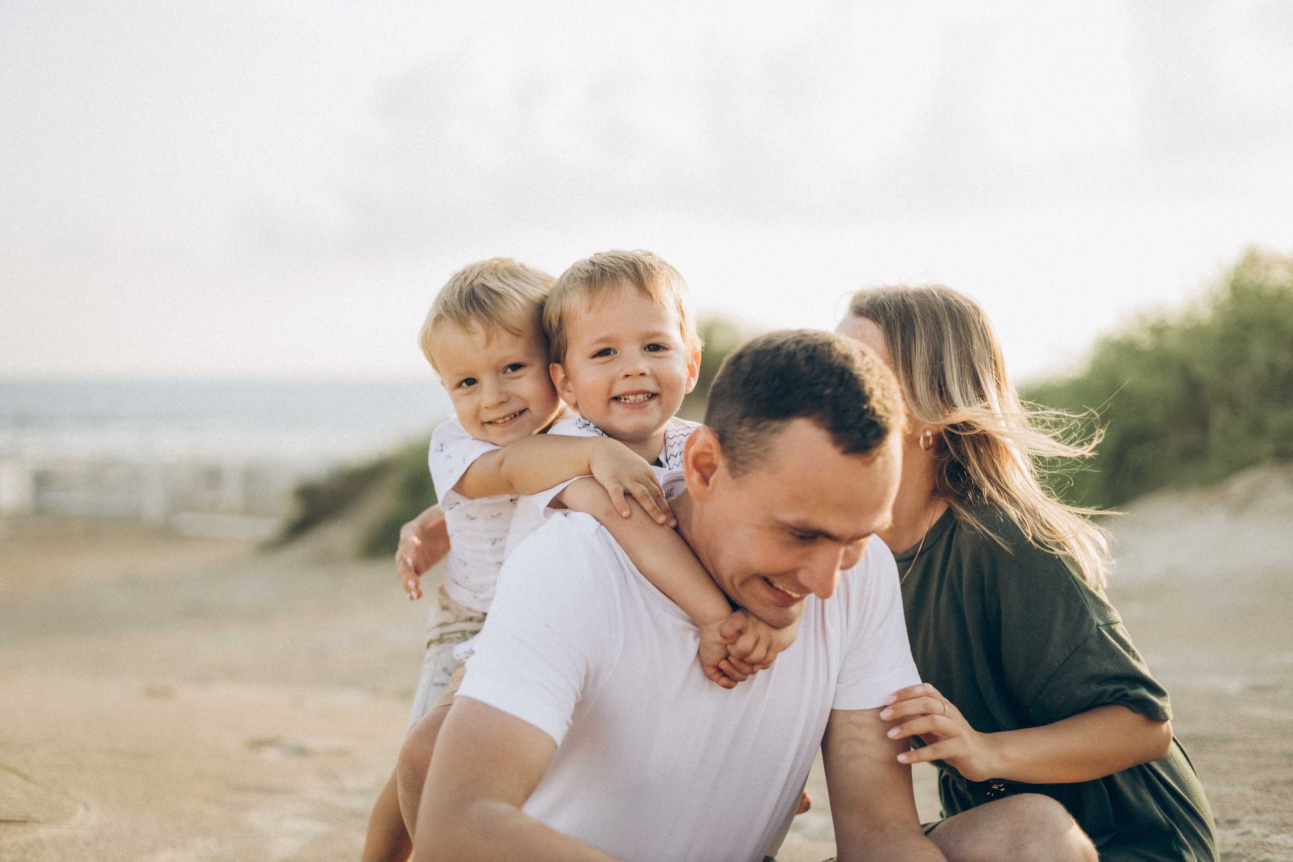 Мария, Данир, Тимур и Михаил. Семейный фотограф Анапа