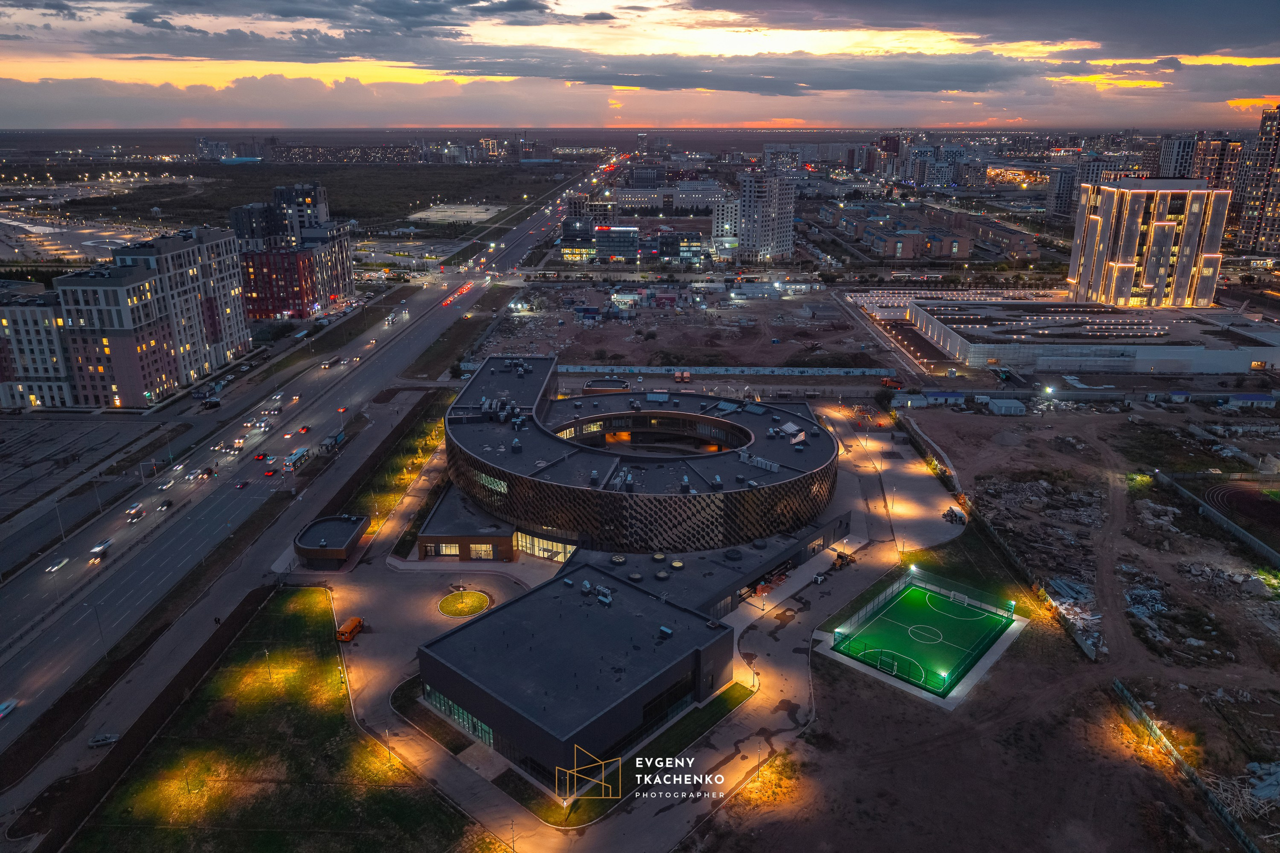 Kazakhstan International School в г. Астана. Архитектурный и интерьерный фотограф в Казахстане