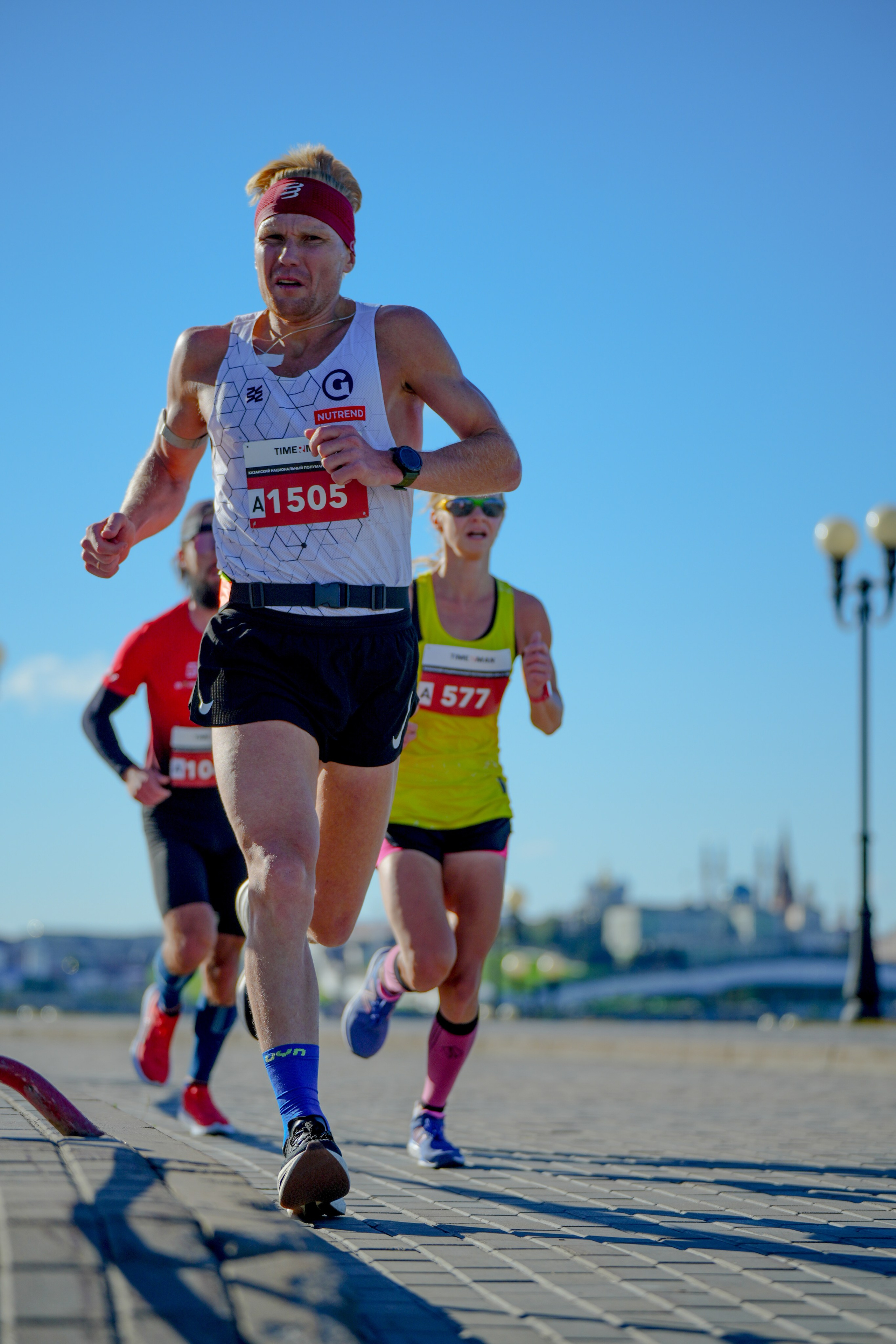 Спортивный репортаж Казанский полумарафон. Фотоким