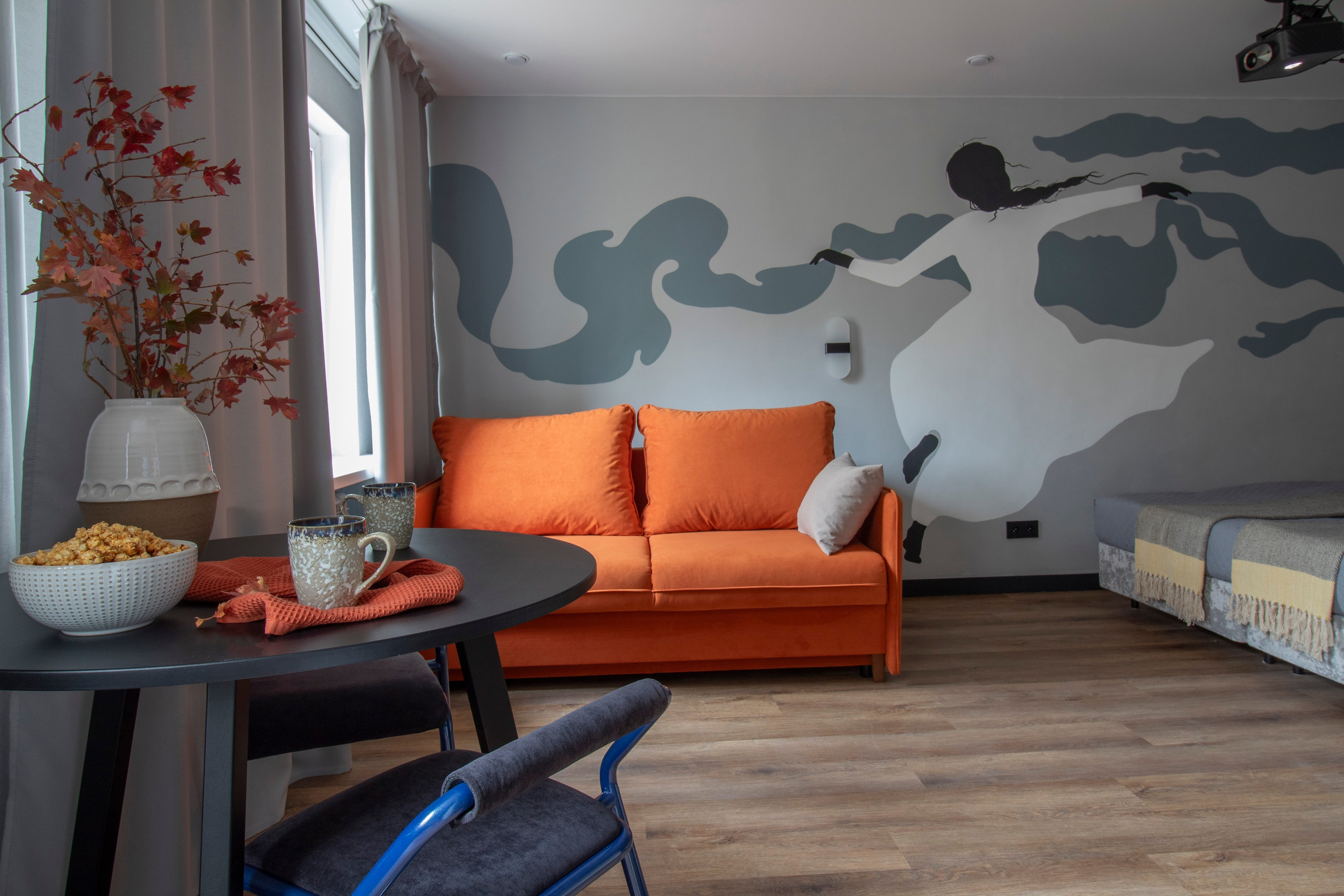 Квартира для посуточной сдачи в аренду. Екатеринбург. Хоумстейджинг и дизайн. Екатеринбург