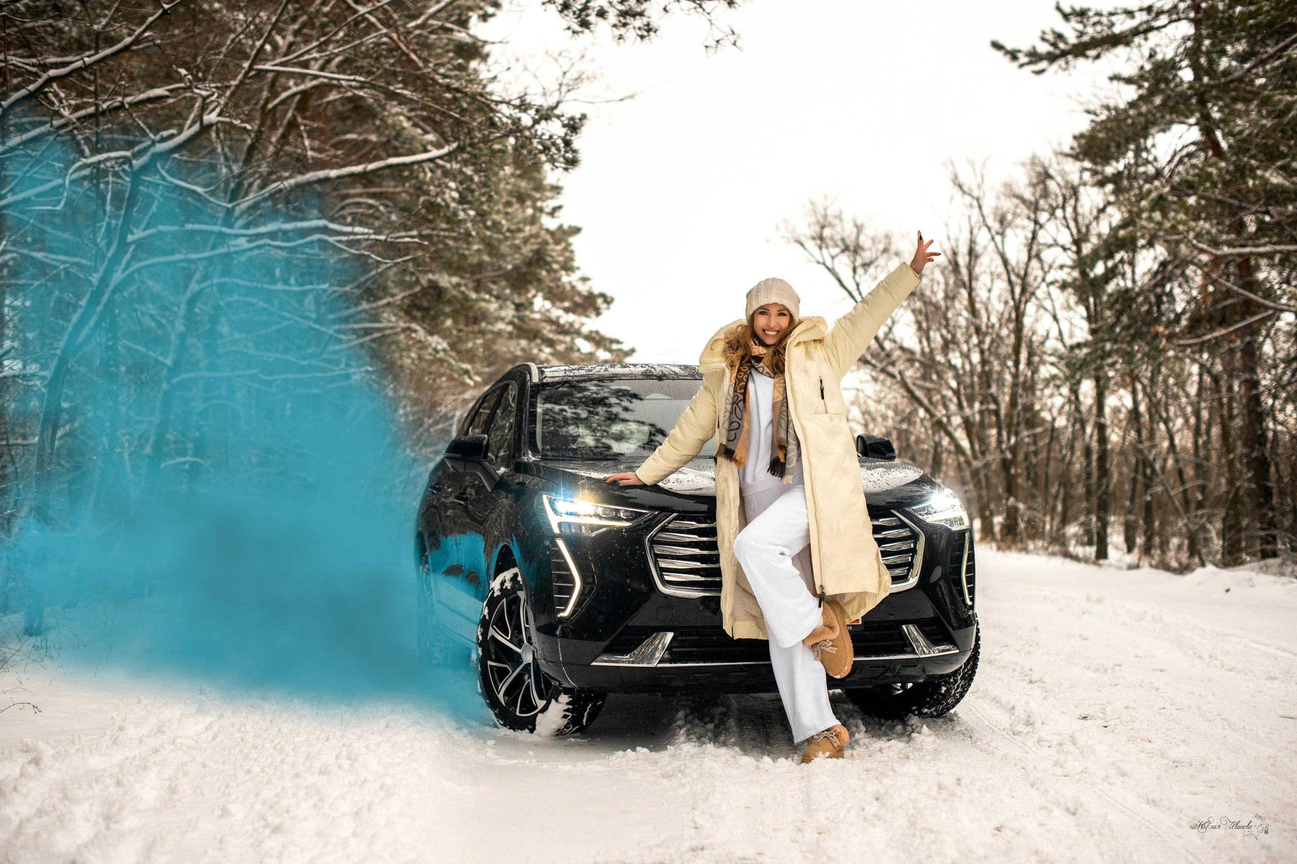 Зимняя прогулка Олеси. Конный фотограф в Саратове Юлия Иванова