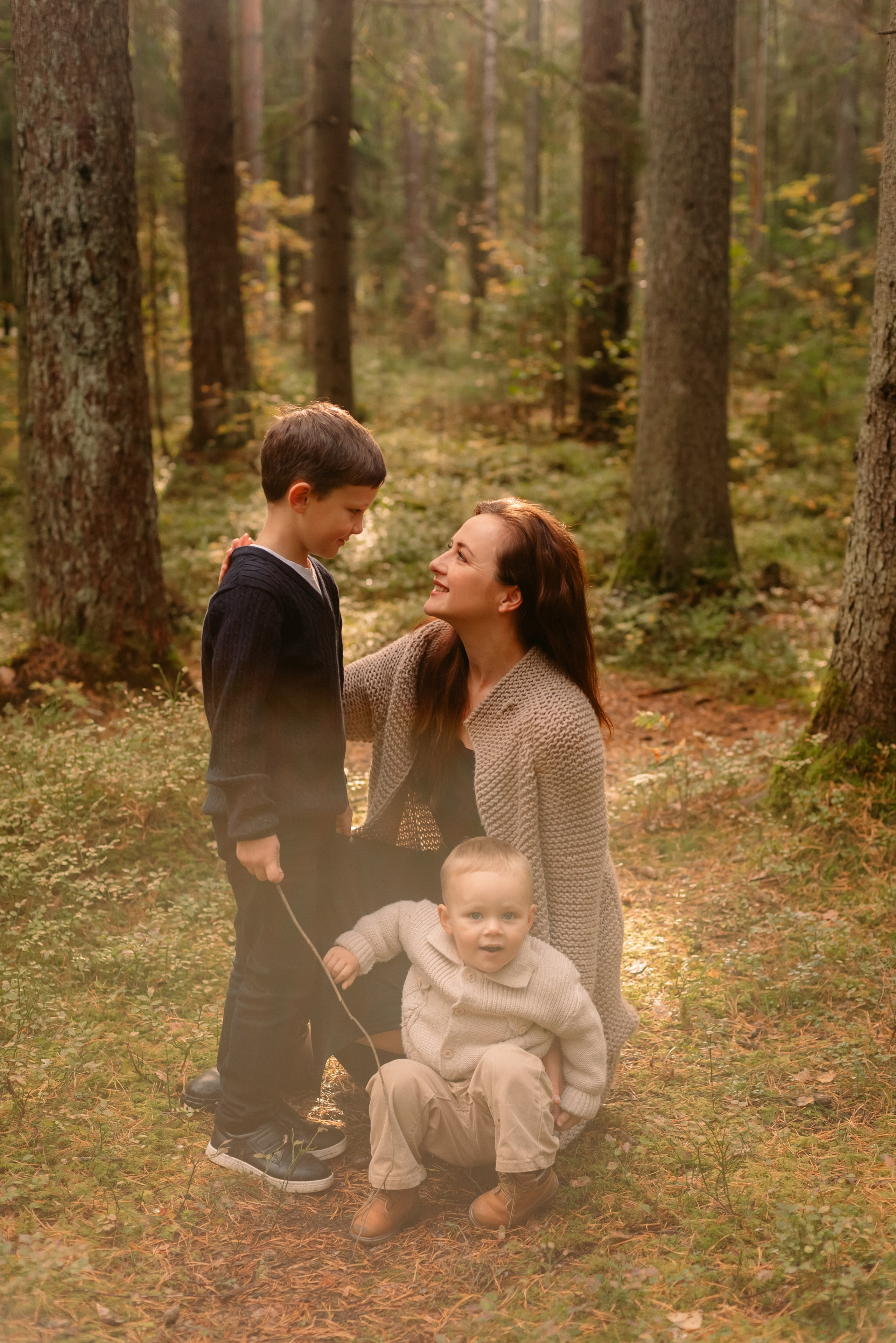 Фотосессия в лесу. Фотограф Юлия Кондратьева