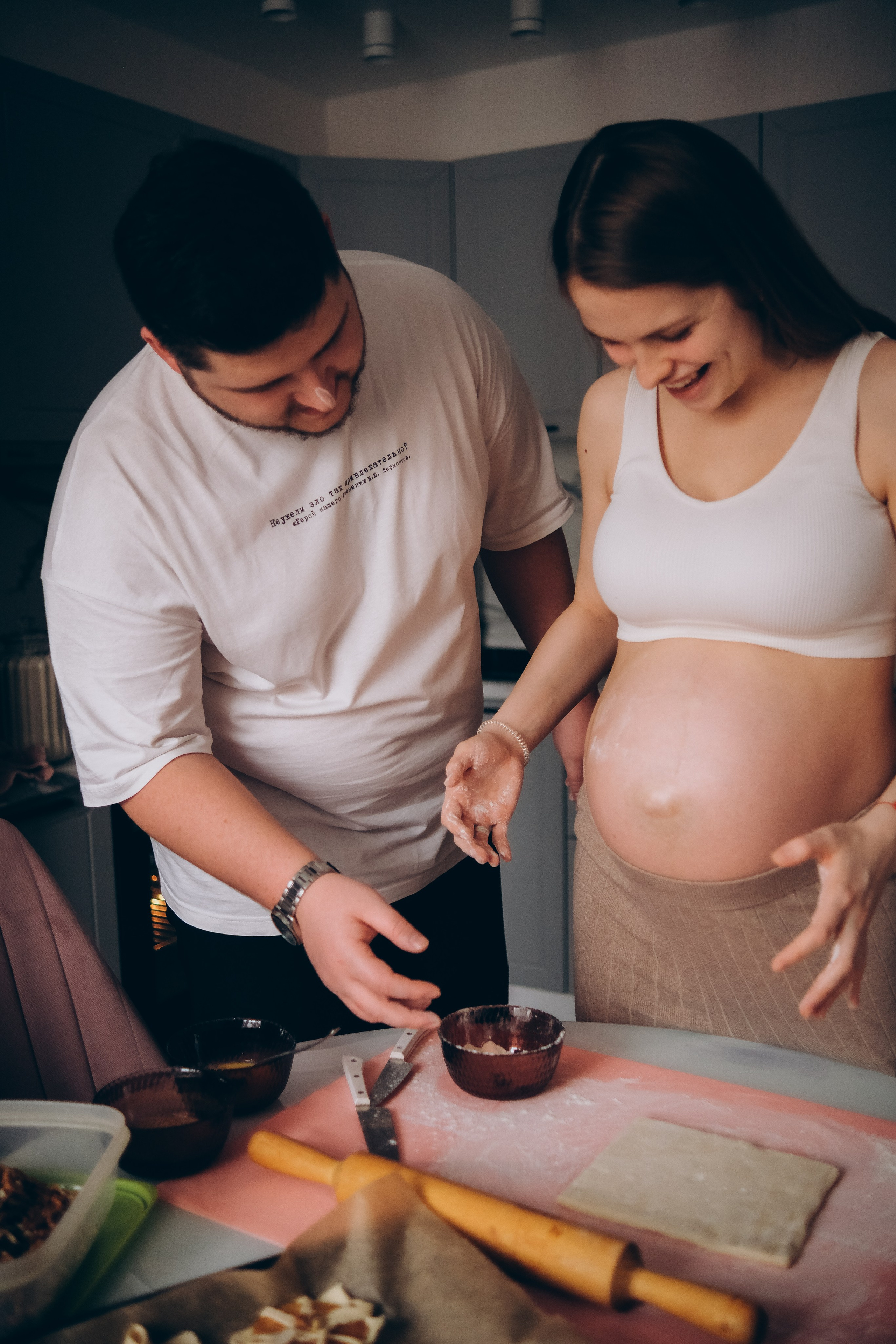 Ксения и Иракли. Семейный детский ньюборн фотограф в Москве Марта Петрова