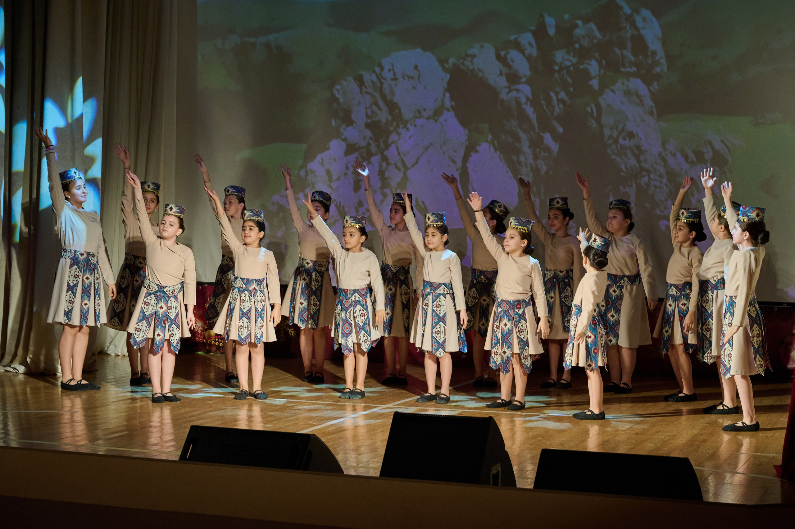 Новогодний концерт. Жизнь курорта Кабардинка в фотографиях