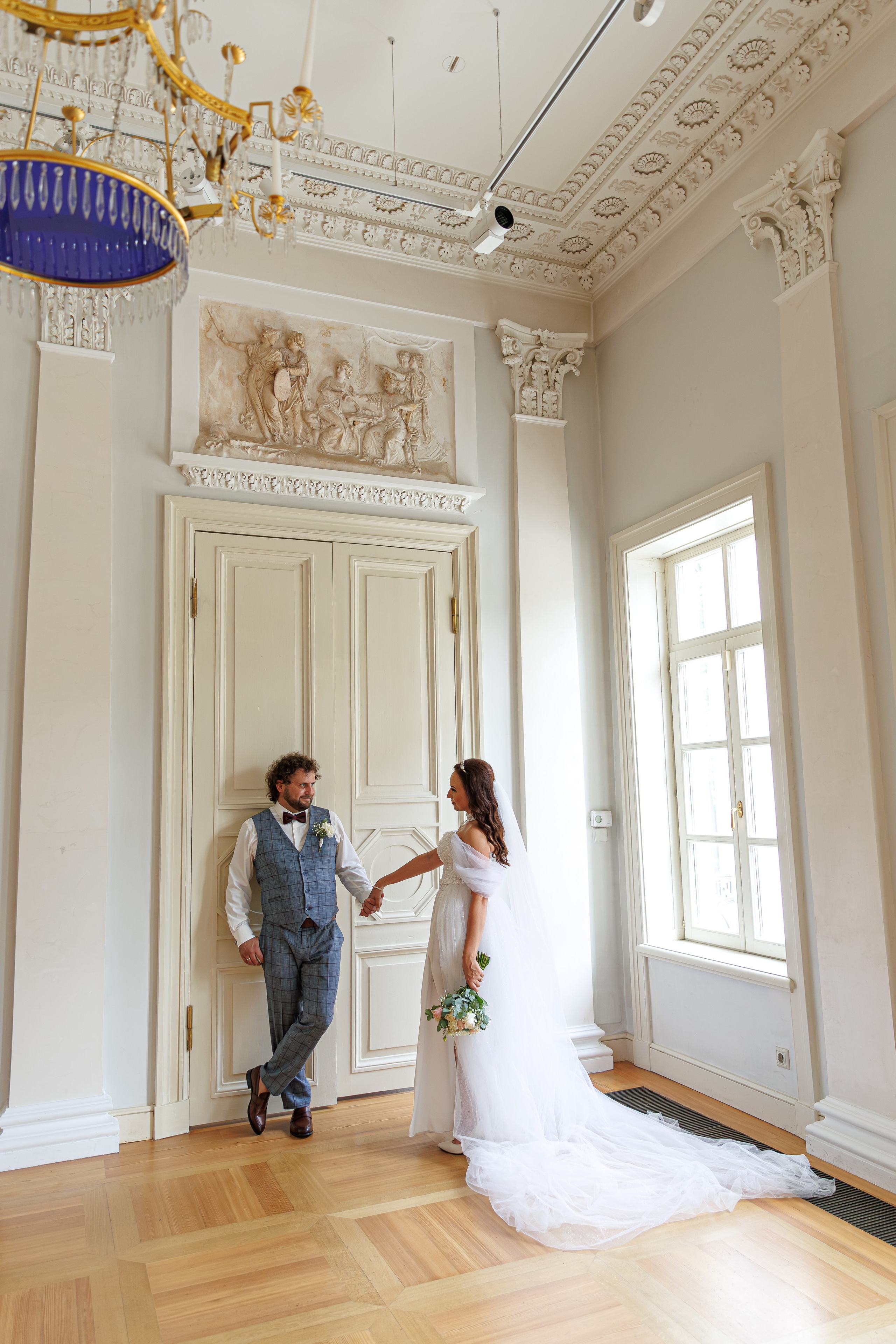 Регистрация брака в усадьбе Муравьевых-Апостолов. Свадебный фотограф Москва и МО Сергей Киржаев