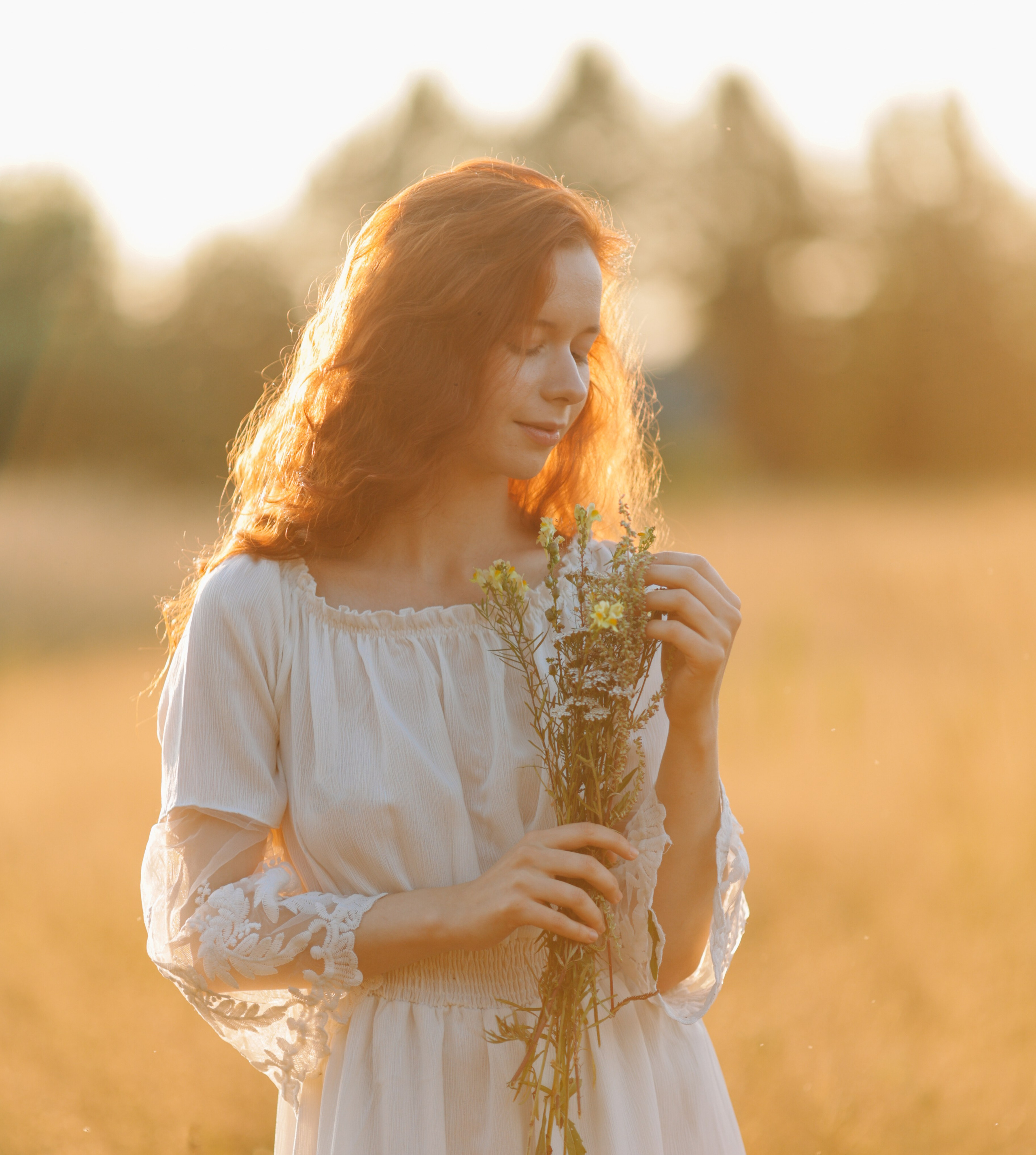Фотосессия lovestory во ржи. Фотограф Варвара Ермоленко
