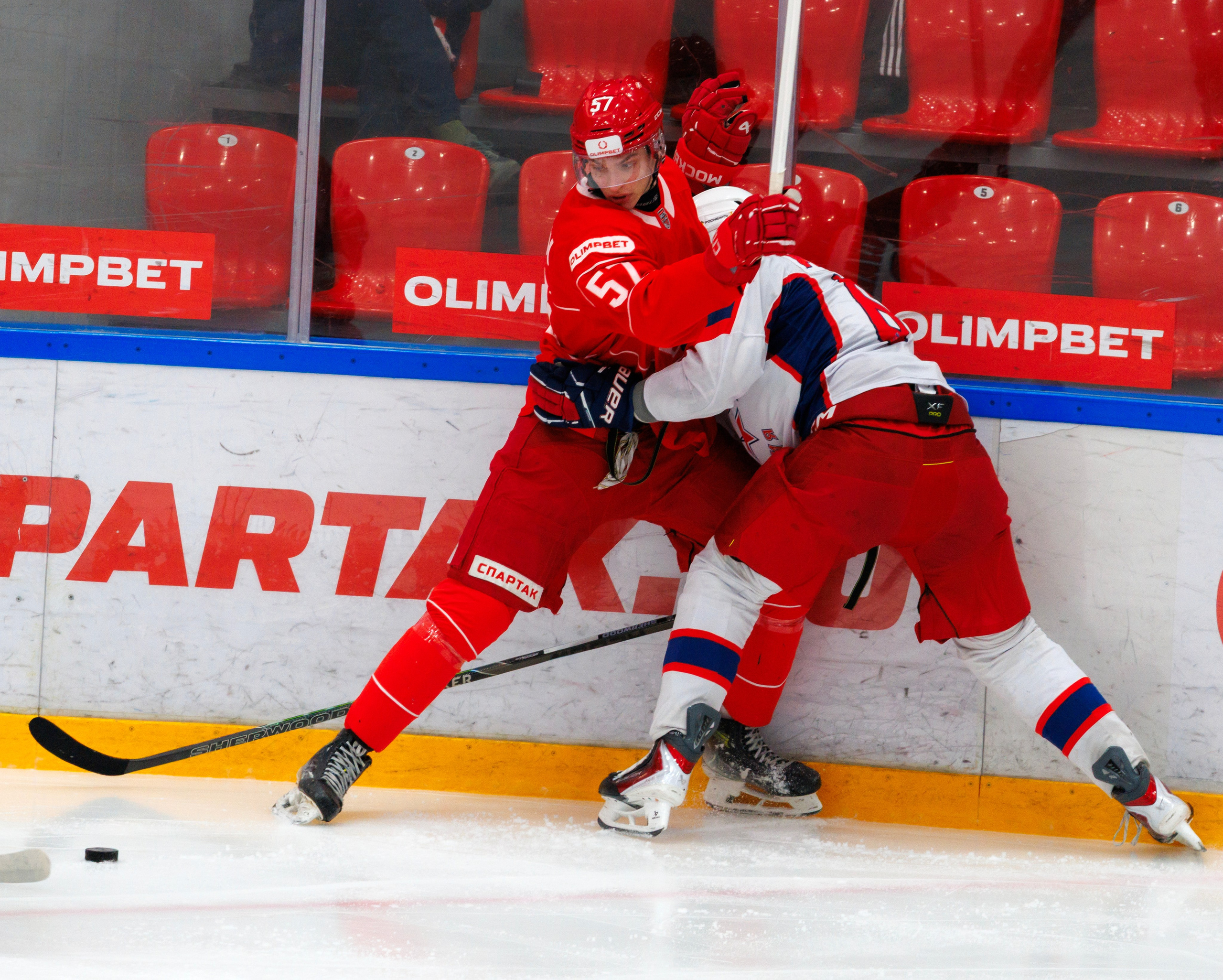 МАТЧ МХЛ. МХК СПАРТАК — ХК КРАСНАЯ АРМИЯ. Artem Zenin Photography