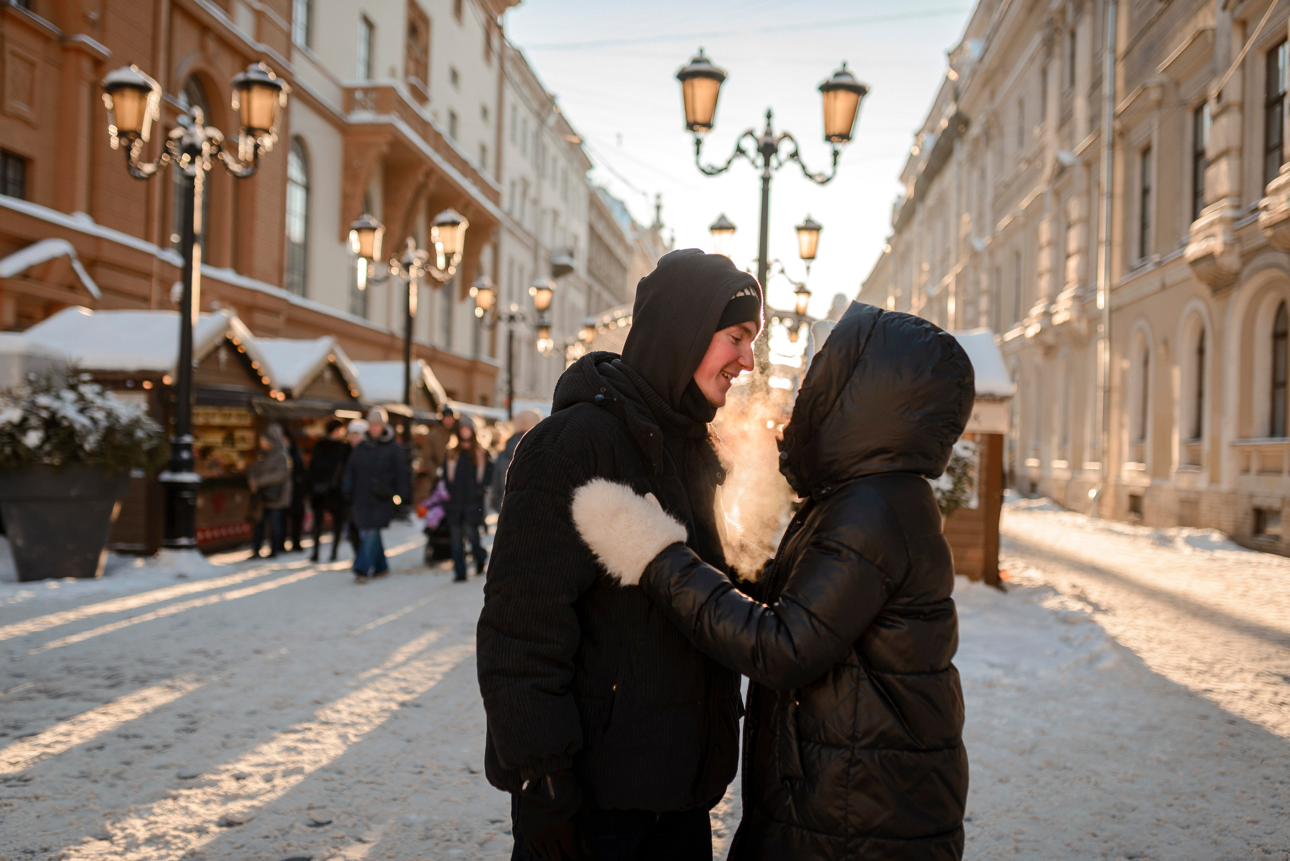 Зимняя прогулка. Семейный и детский фотограф в Санкт-Петербурге Городнова Татьяна