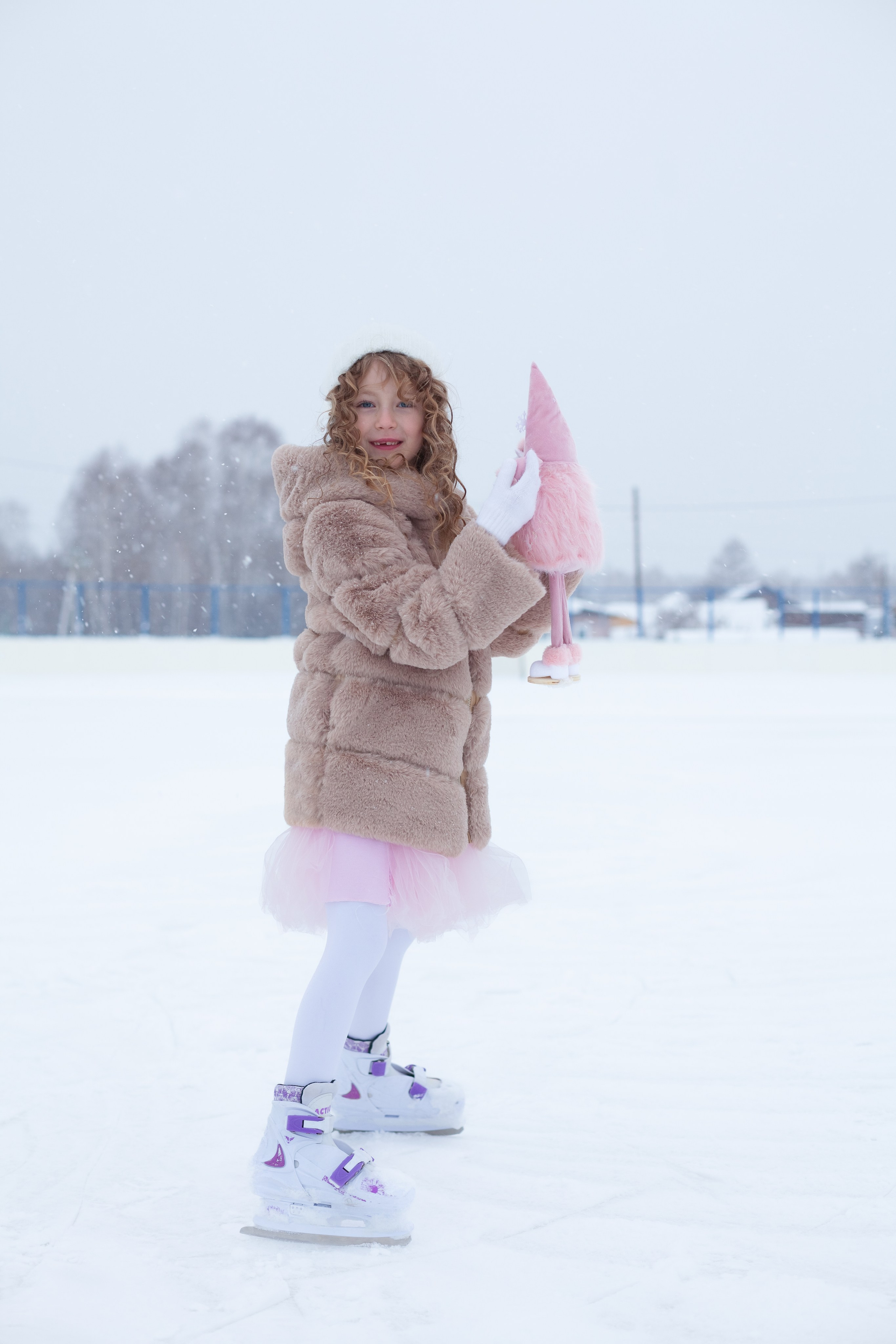 Детская фотосессия на катке. Фотограф в Томске Евгения Гуляева