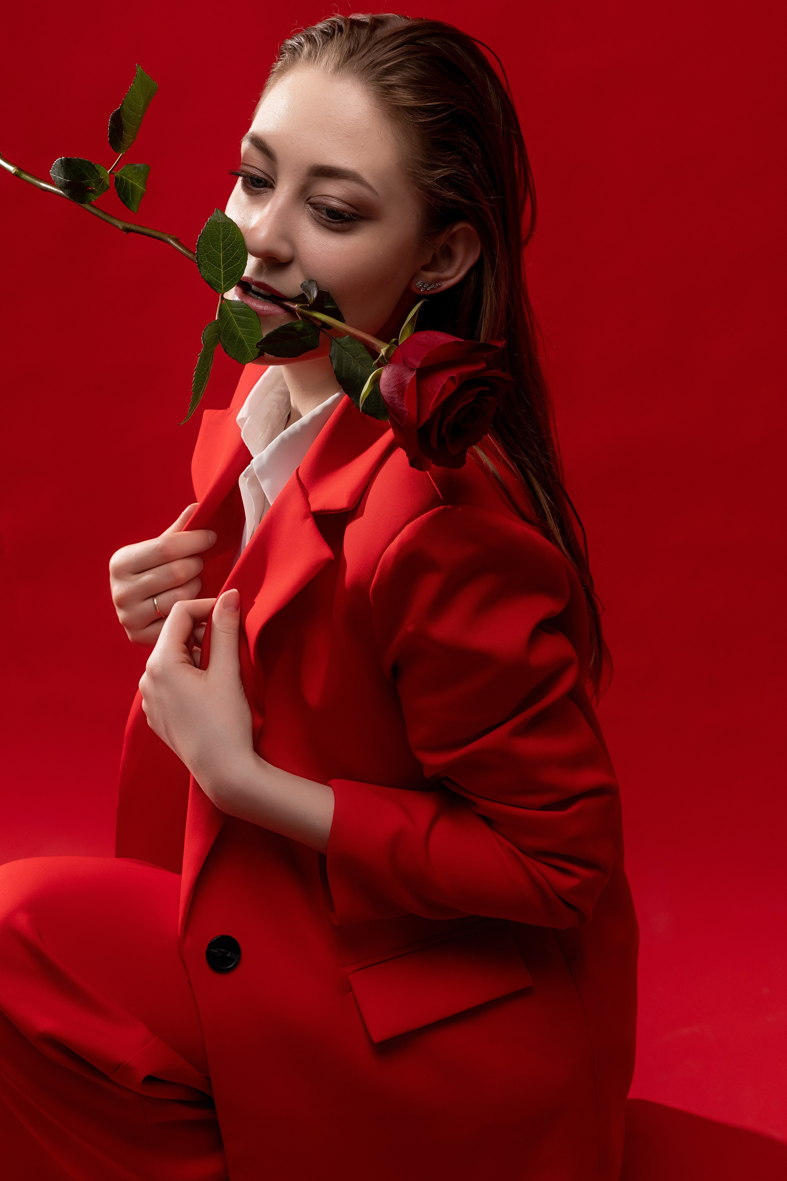 Красное на красном🌹. Семейный фотограф в Саратове Элоиза Ляпина