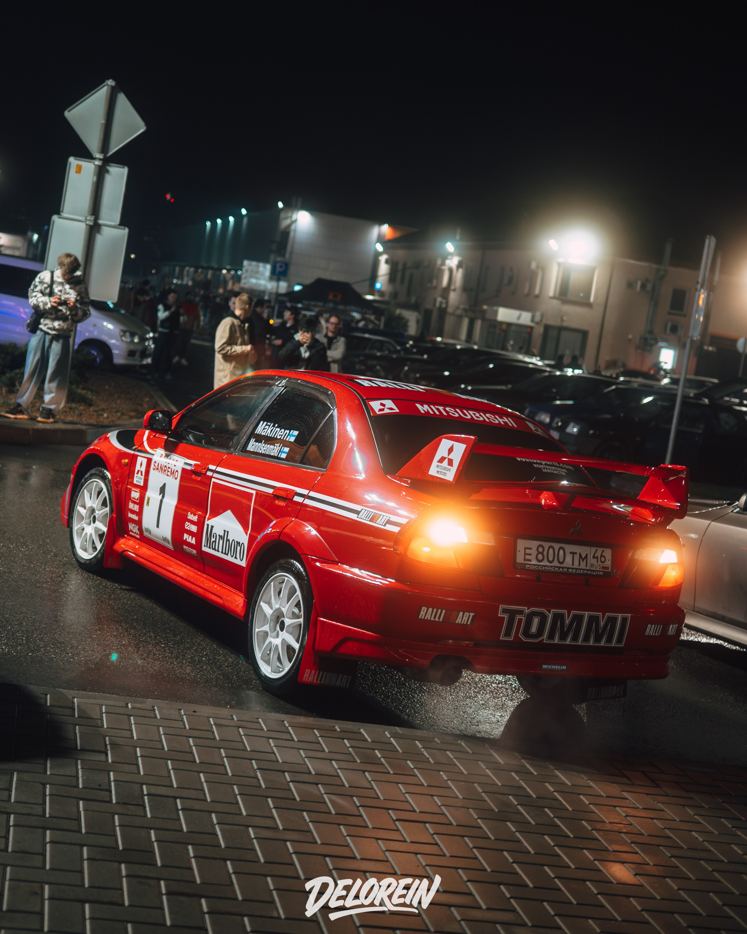 Mitsubishi Lancer Evo VI Tommy Makinen Edition. DeLorein