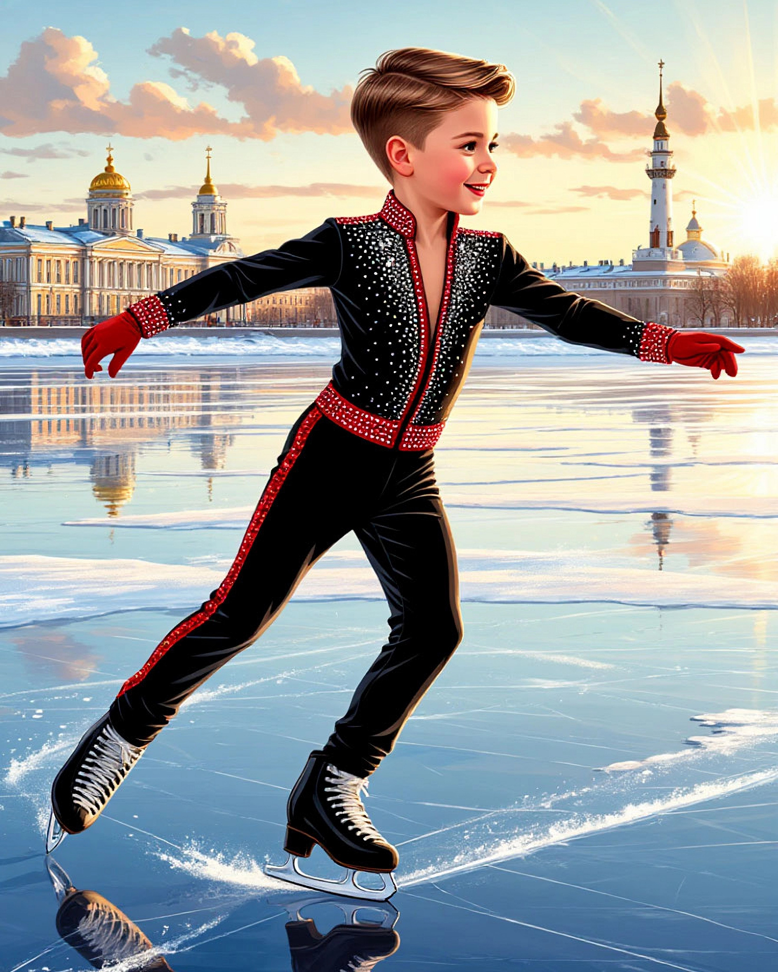 ФК мальчики с ФОНОМ. Фигурное катание для взрослых и детей на Васильевском 🌟