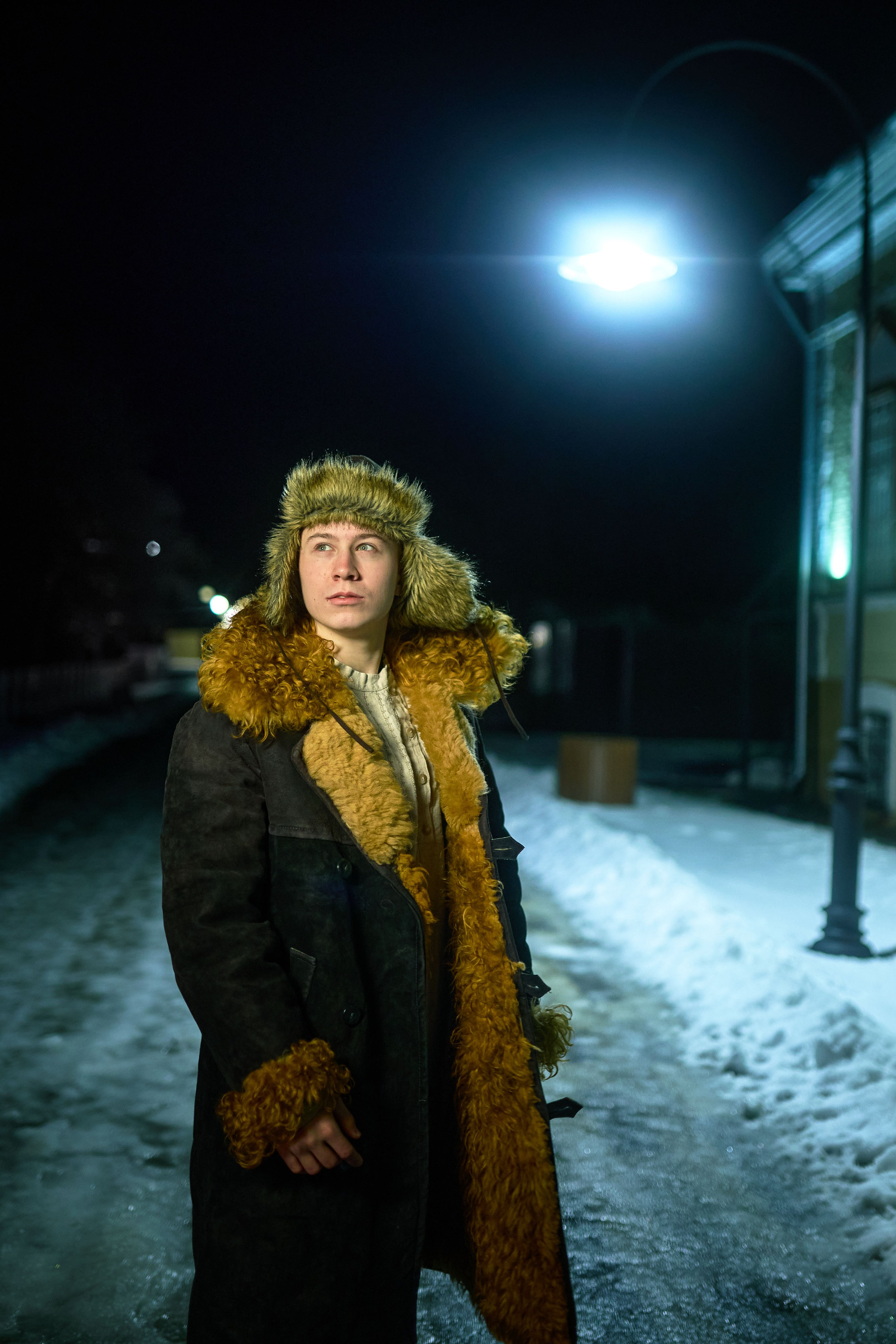 купеческая, тематическая фотосессия чебоксары полушубок