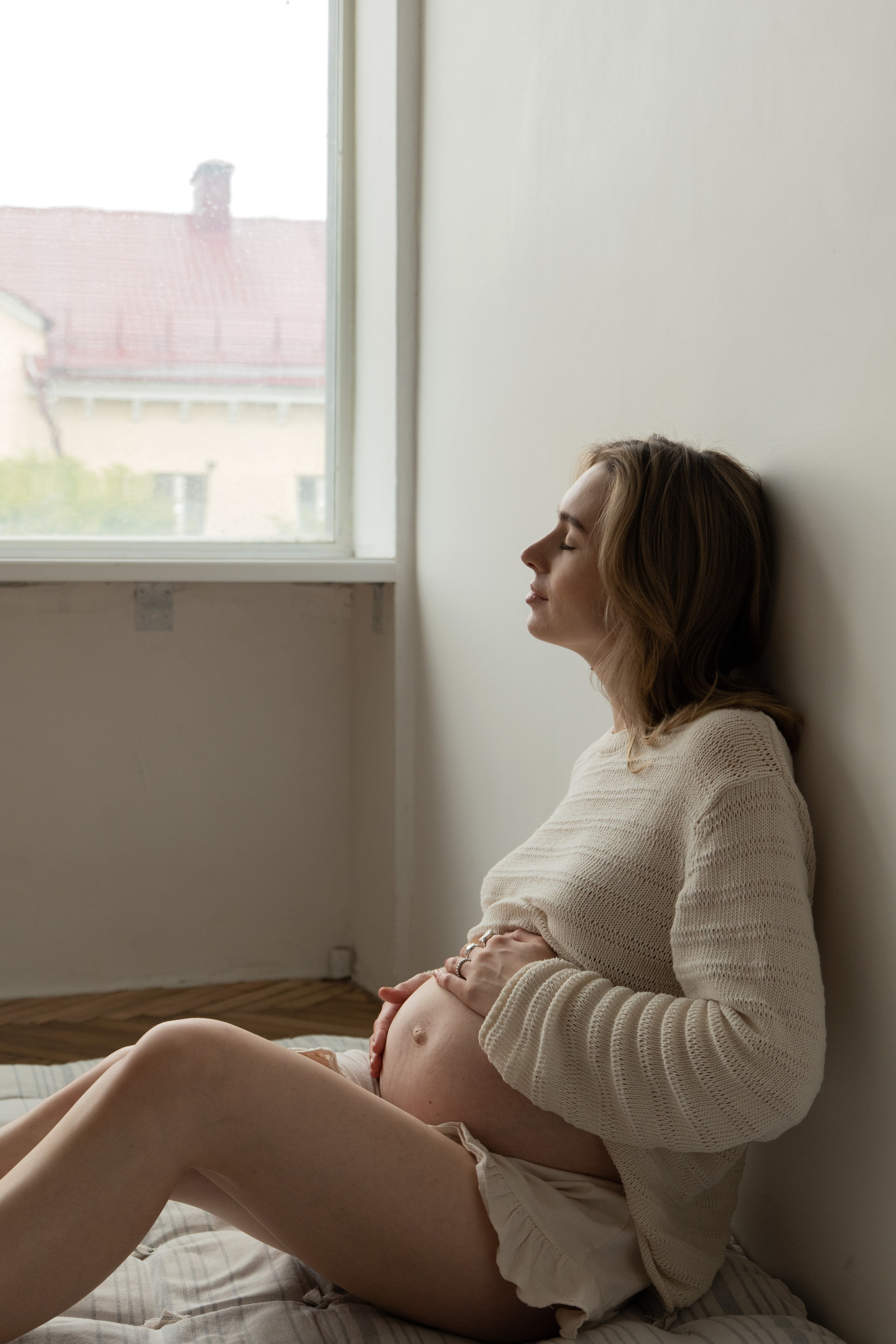 Студийная фотосессия «В ожидании». Фотограф видеограф Ольга Василевская