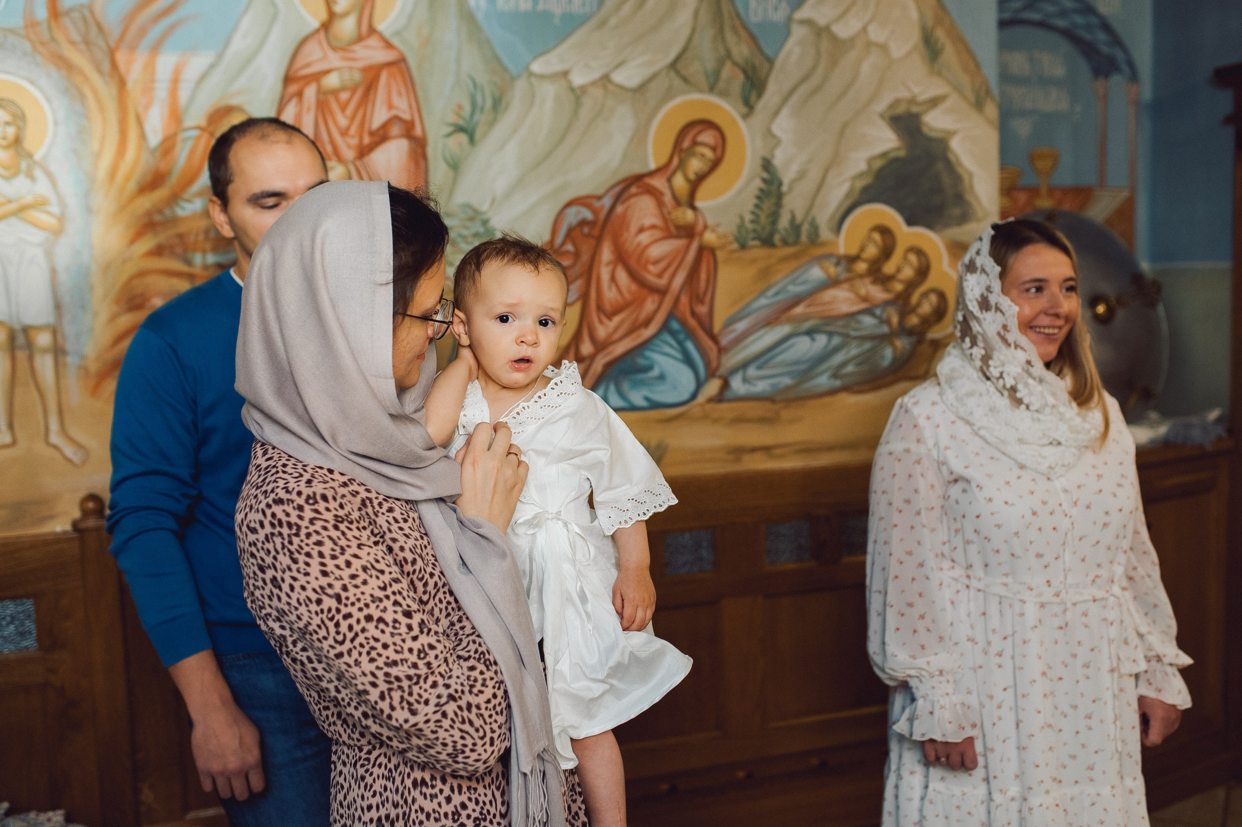 Крещение в Троицком соборе