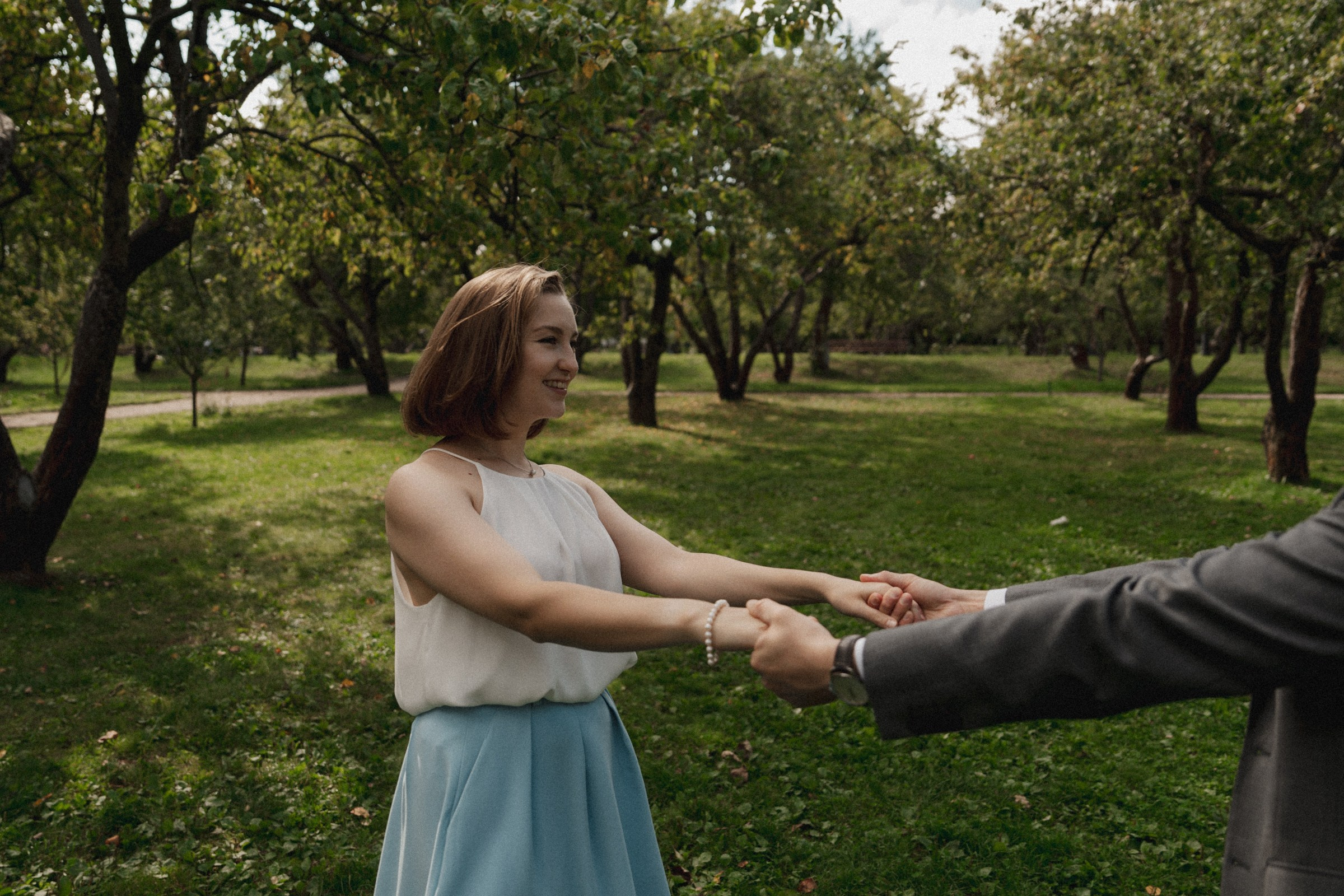 С ♡ А — Там, где звучала музыка (Коломенское). Свадебный и портретный фотограф в Москве, Светлана Янковая