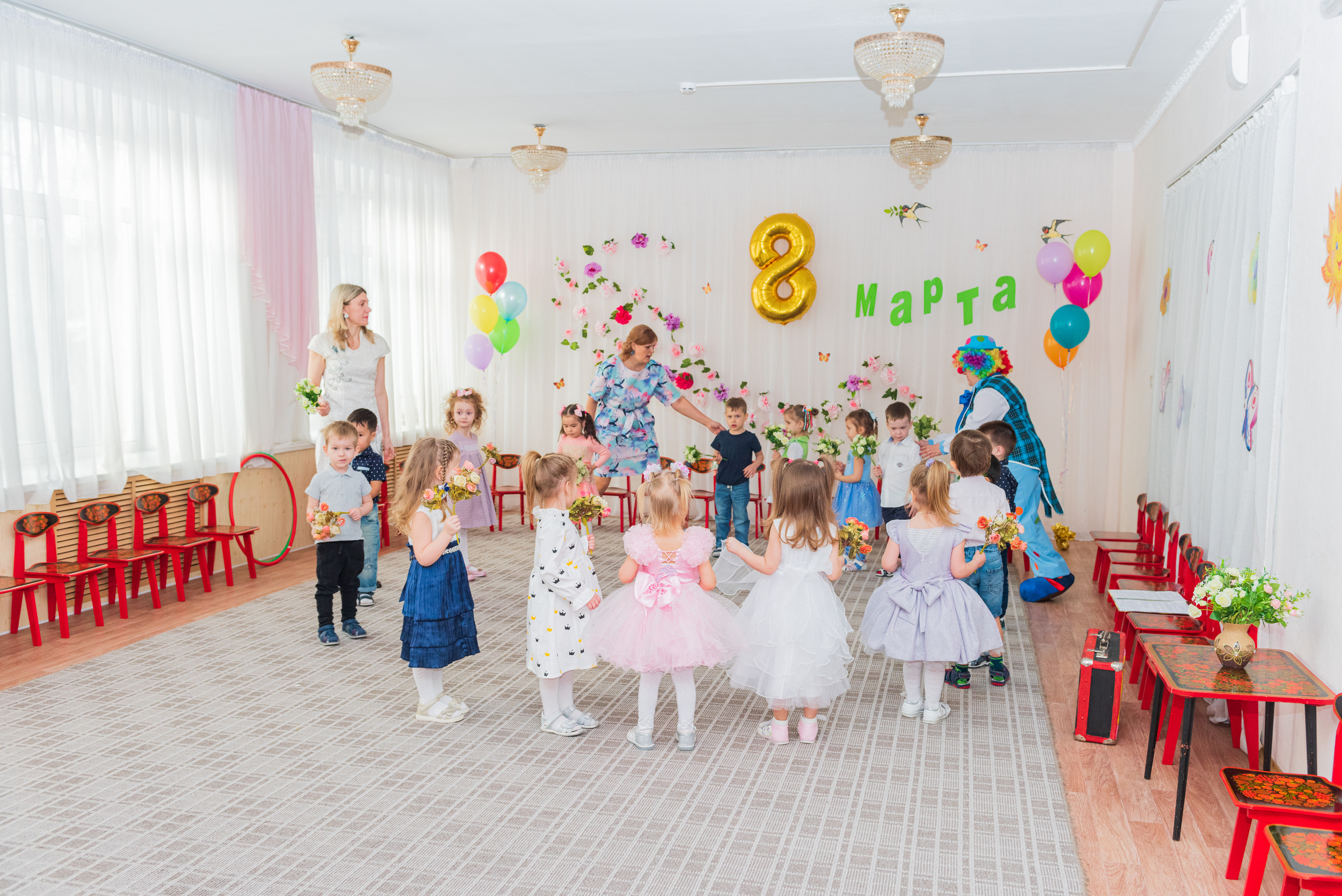 Утренник к 8 марта. Семейный и свадебный фотограф во Владивостоке