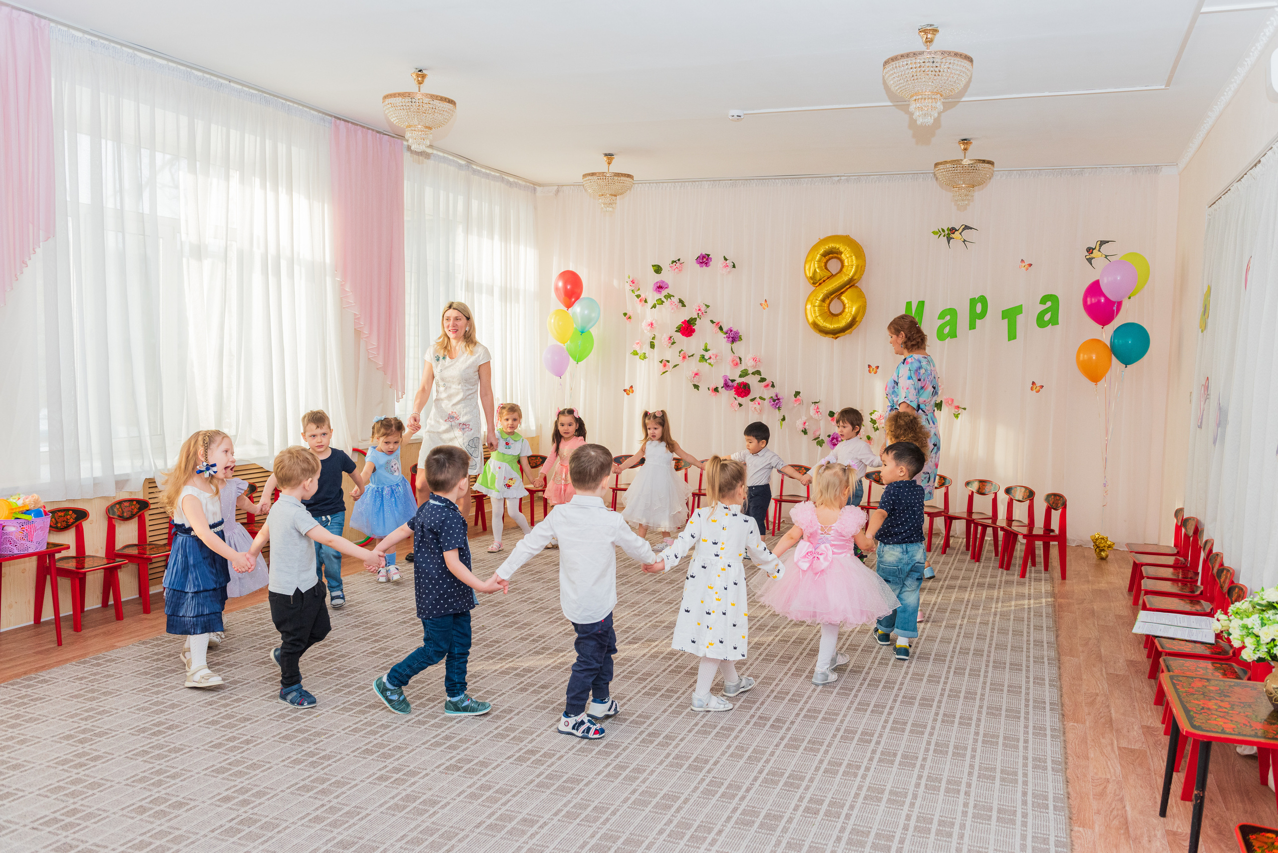 Утренник к 8 марта. Семейный и свадебный фотограф во Владивостоке