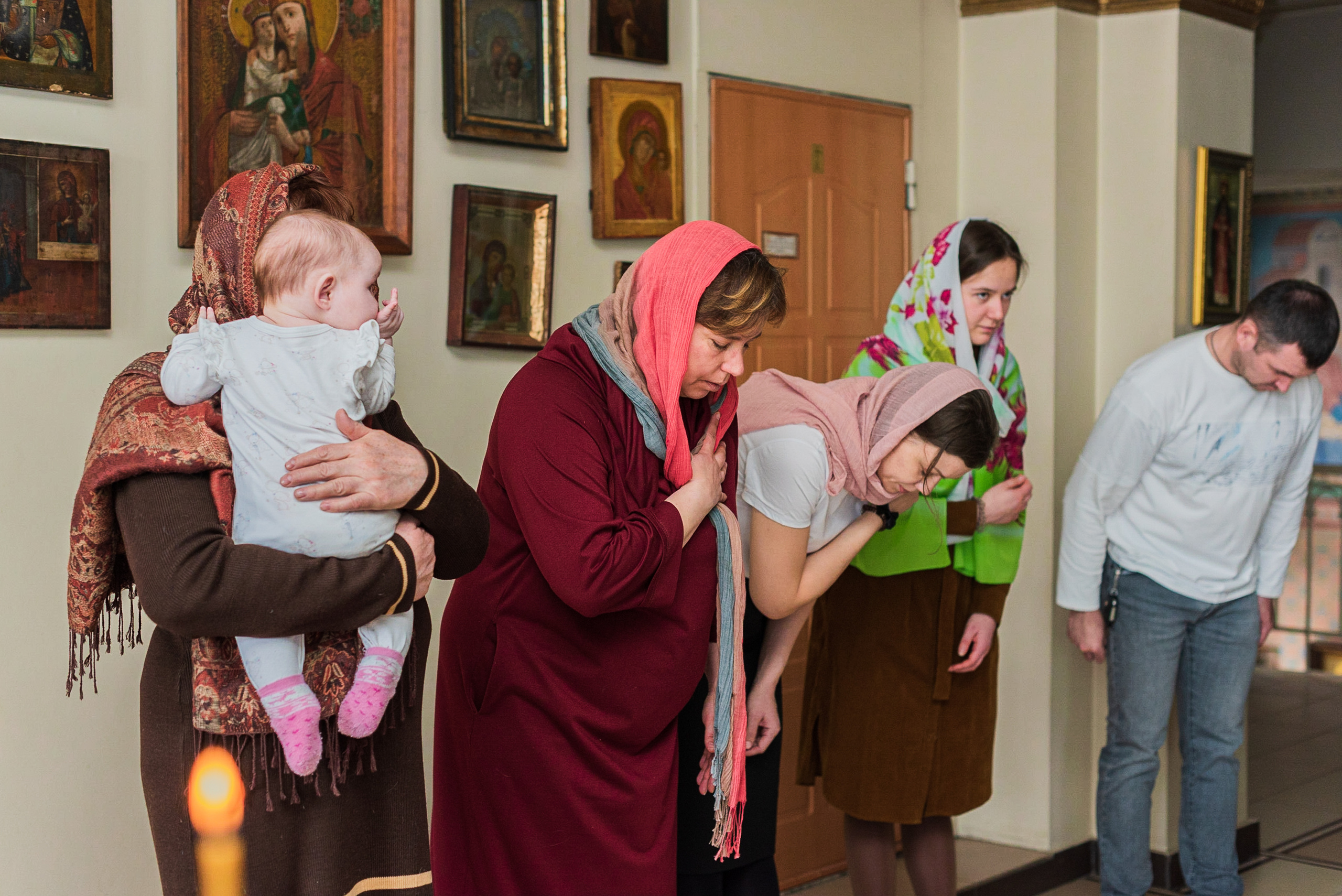 Крещение Вари. Семейный и свадебный фотограф во Владивостоке