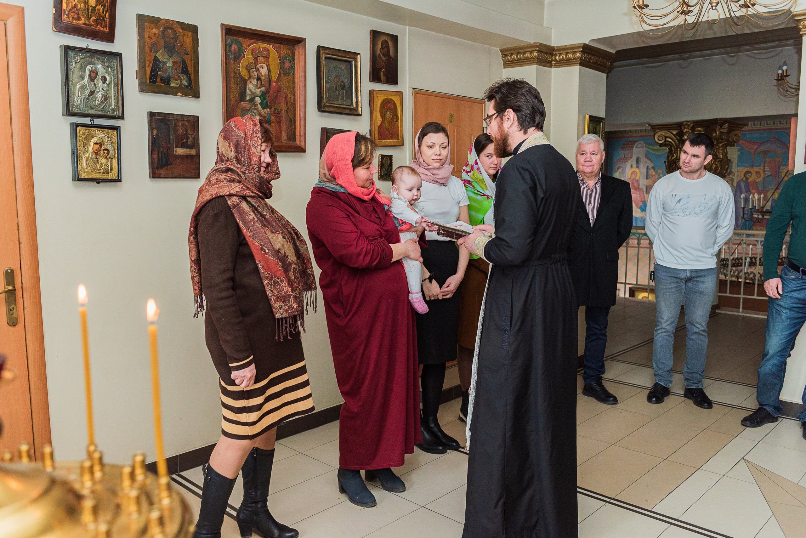 Крещение Вари. Семейный и свадебный фотограф во Владивостоке