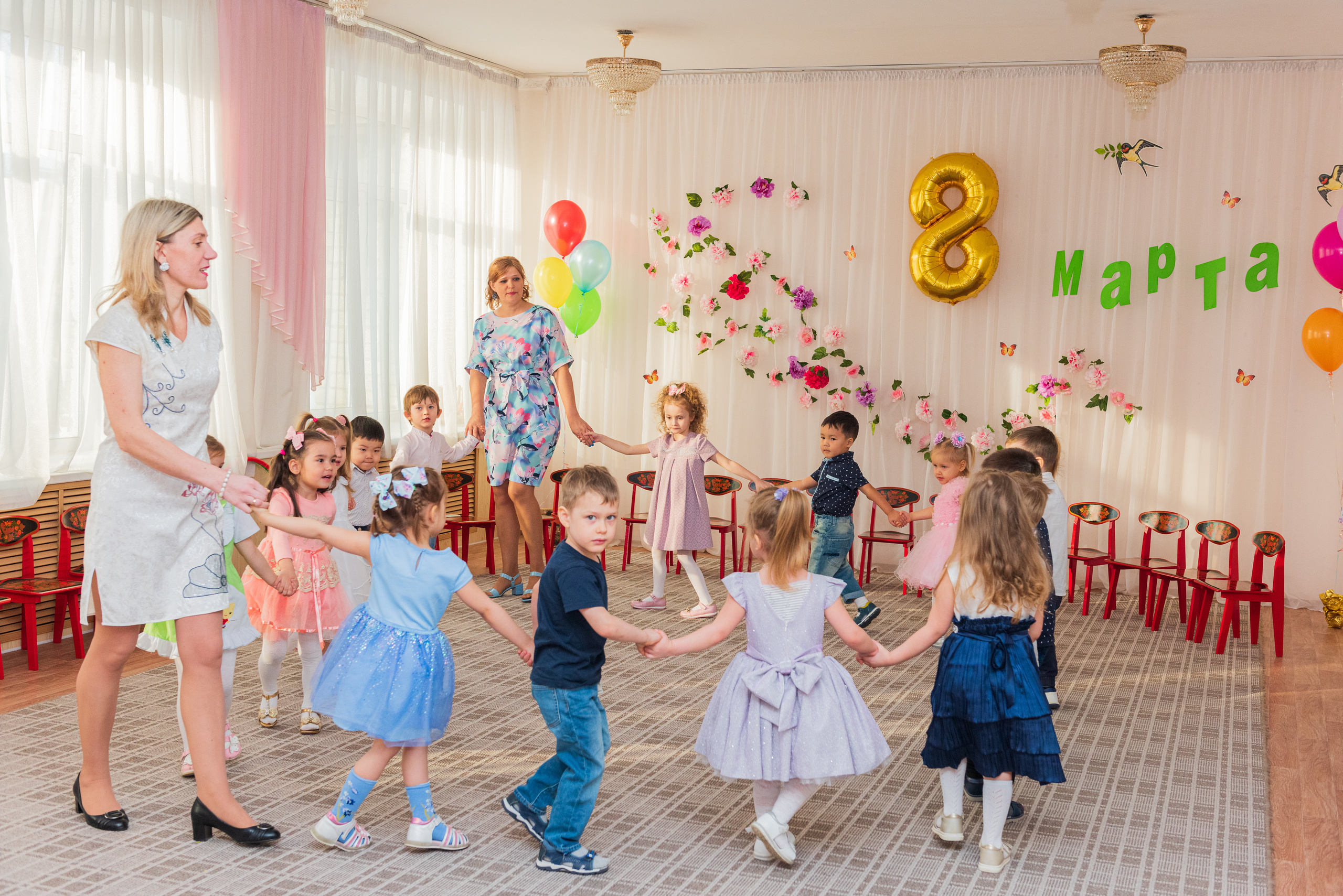 Утренник к 8 марта. Семейный и свадебный фотограф во Владивостоке