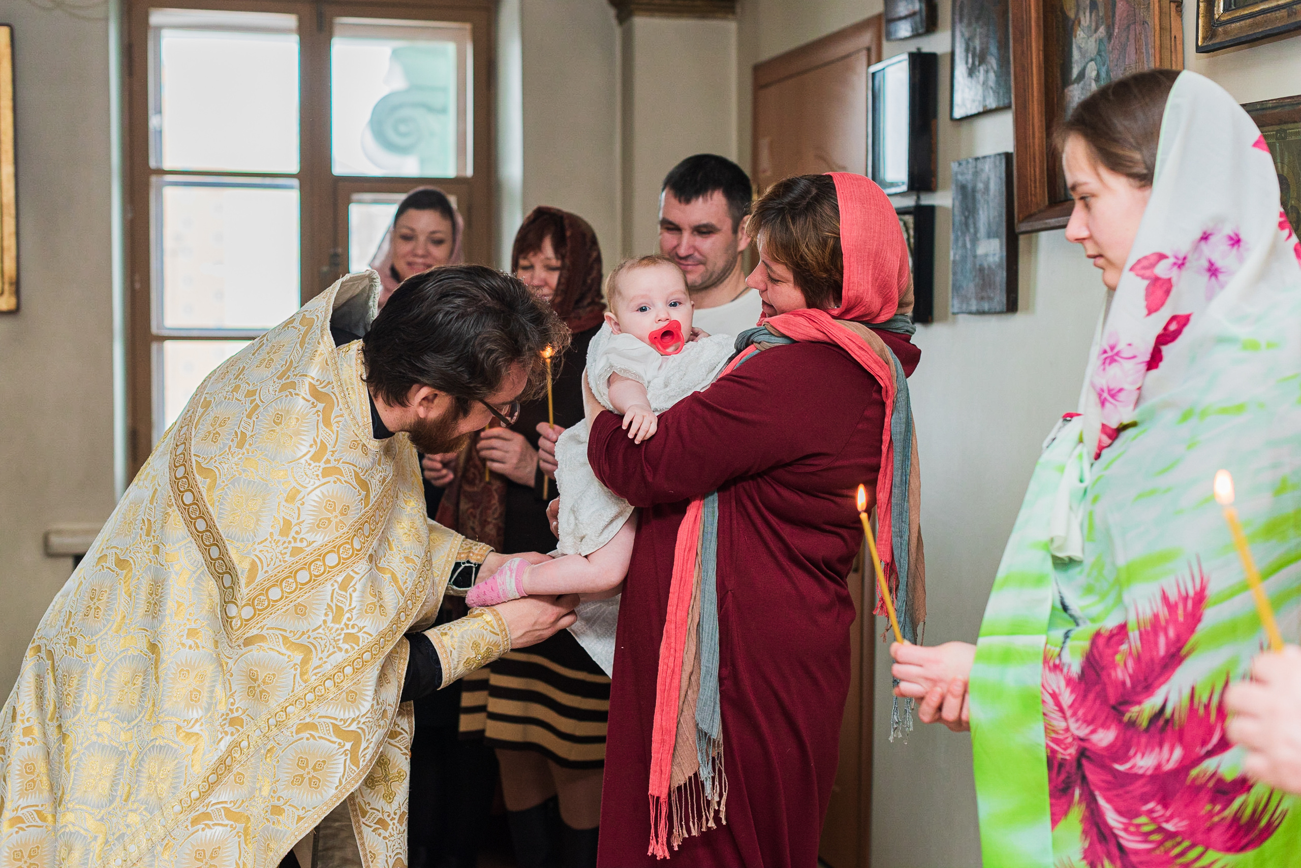 Крещение Вари. Семейный и свадебный фотограф во Владивостоке