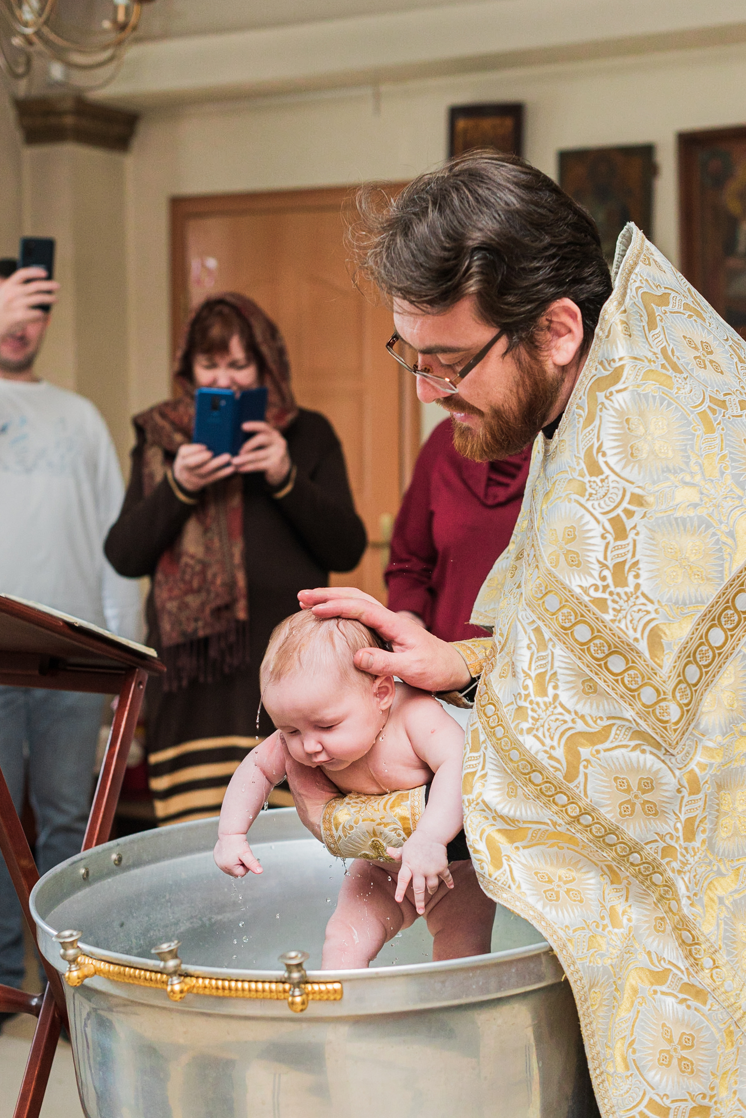 Крещение Вари. Семейный и свадебный фотограф во Владивостоке