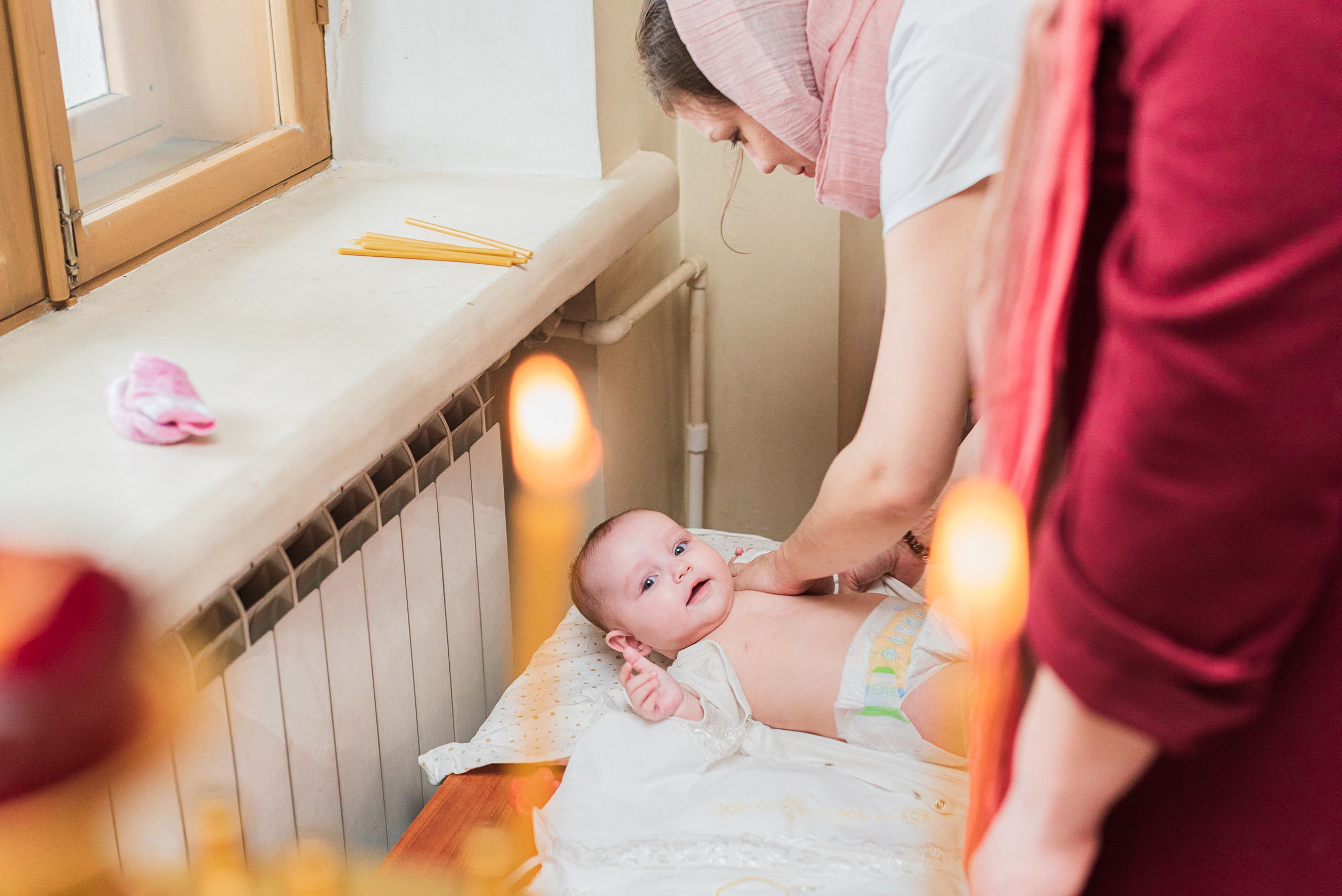 Крещение Вари. Семейный и свадебный фотограф во Владивостоке