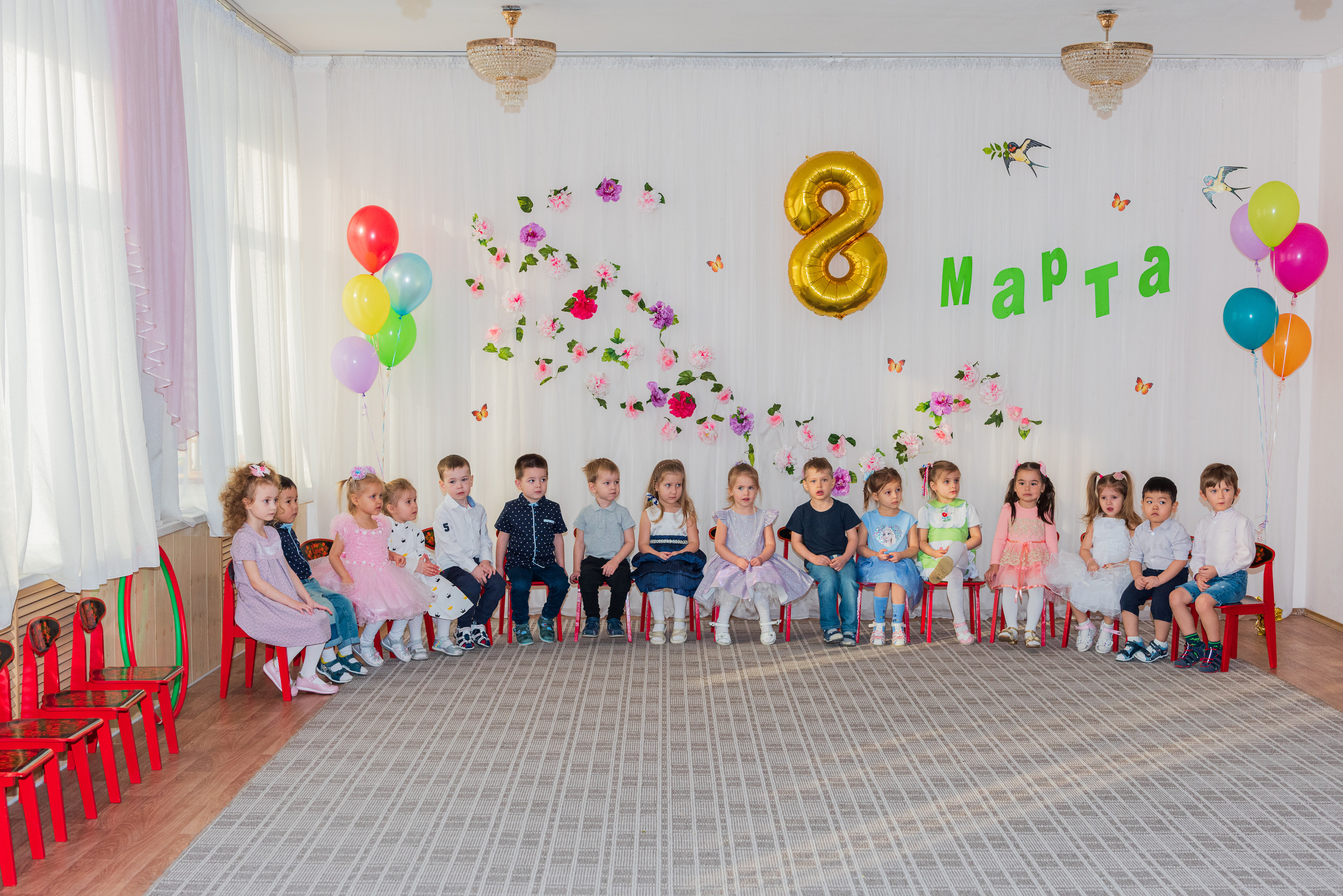 Утренник к 8 марта. Семейный и свадебный фотограф во Владивостоке