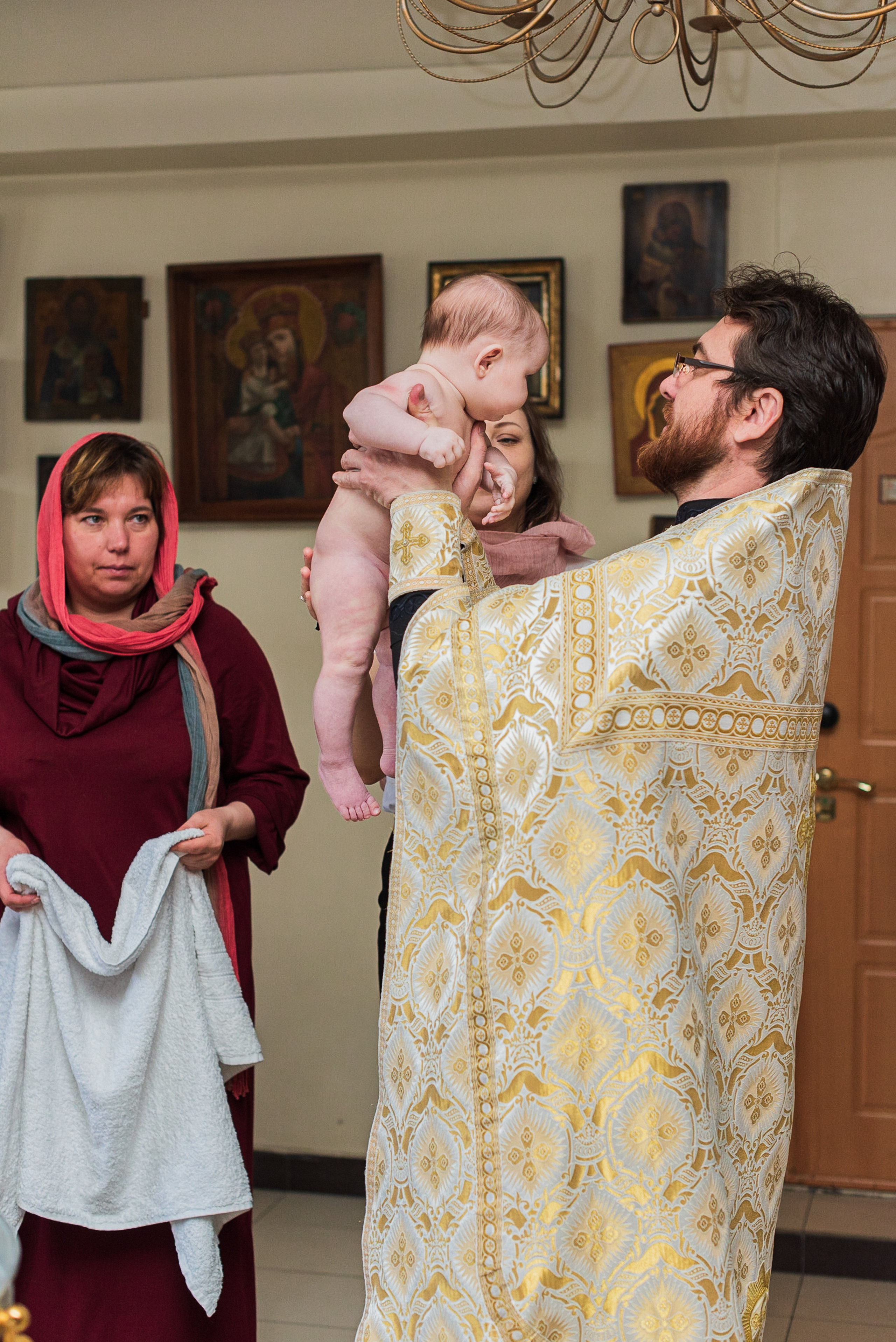 Крещение Вари. Семейный и свадебный фотограф во Владивостоке