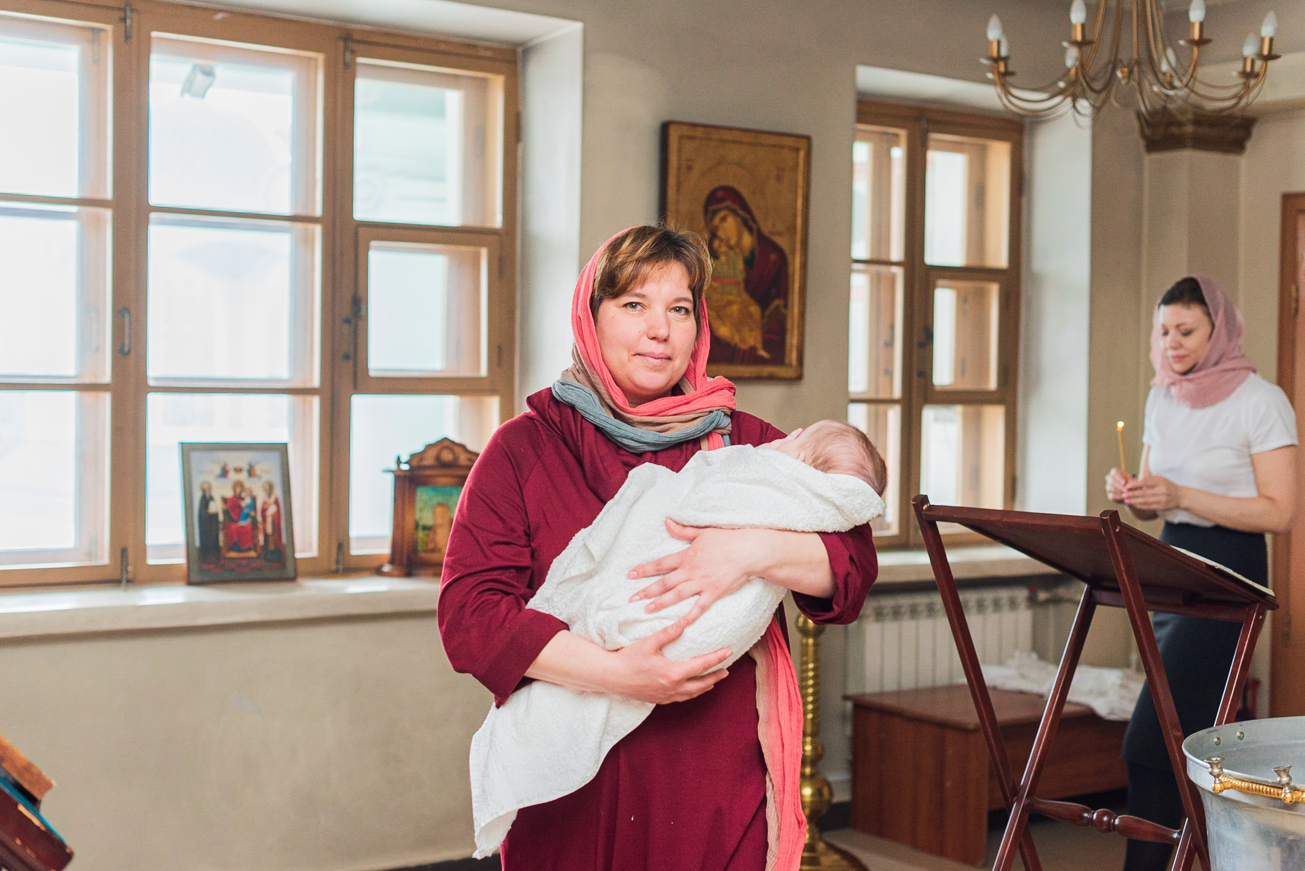 Крещение Вари. Семейный и свадебный фотограф во Владивостоке