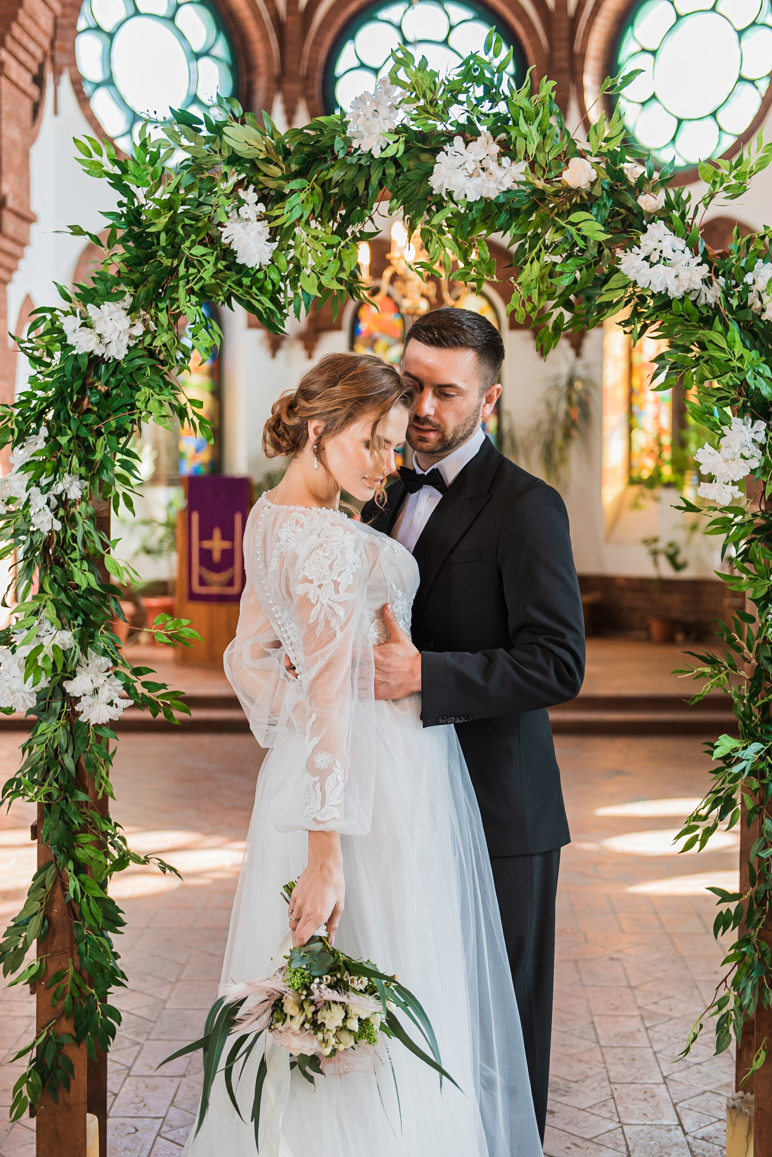 Роман и Валерия. Лютеранская церковь. Выездная регистрация. Семейный и свадебный фотограф во Владивостоке