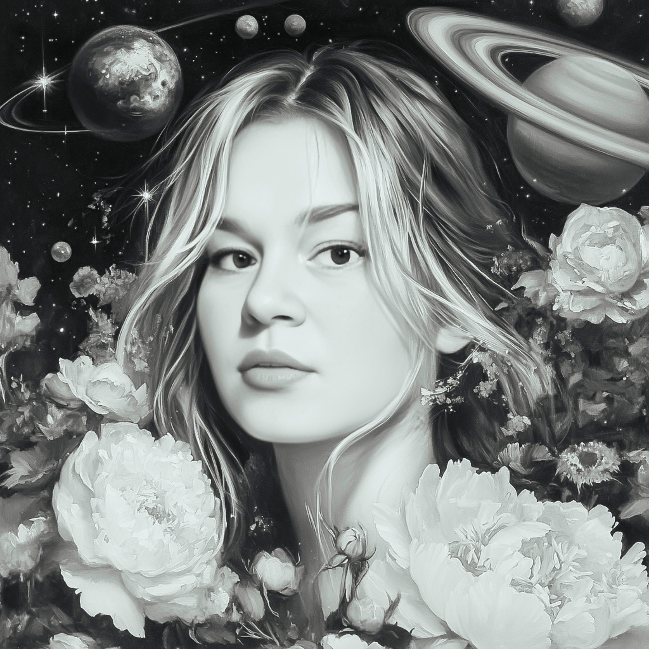 Нейрофотосессия для Екатерины. Космос. ФотоХудожник Харитонова Ирина г. Санкт-Петербург