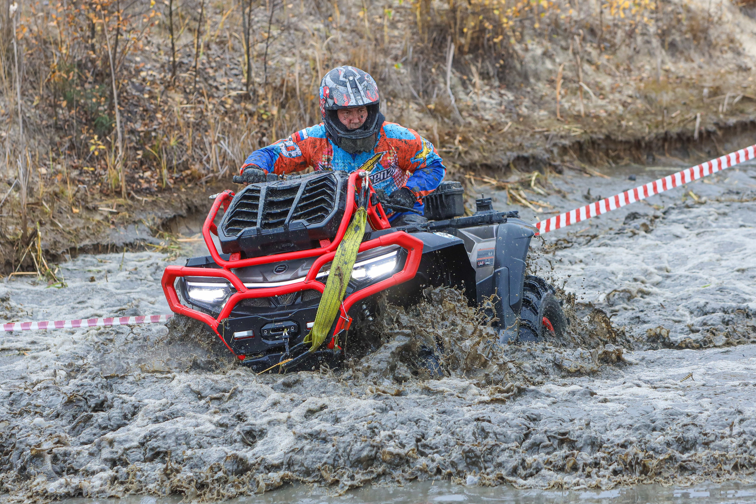 Гонки на квадроциклах Грязевое кольцо. Спортивный фотограф в Самаре