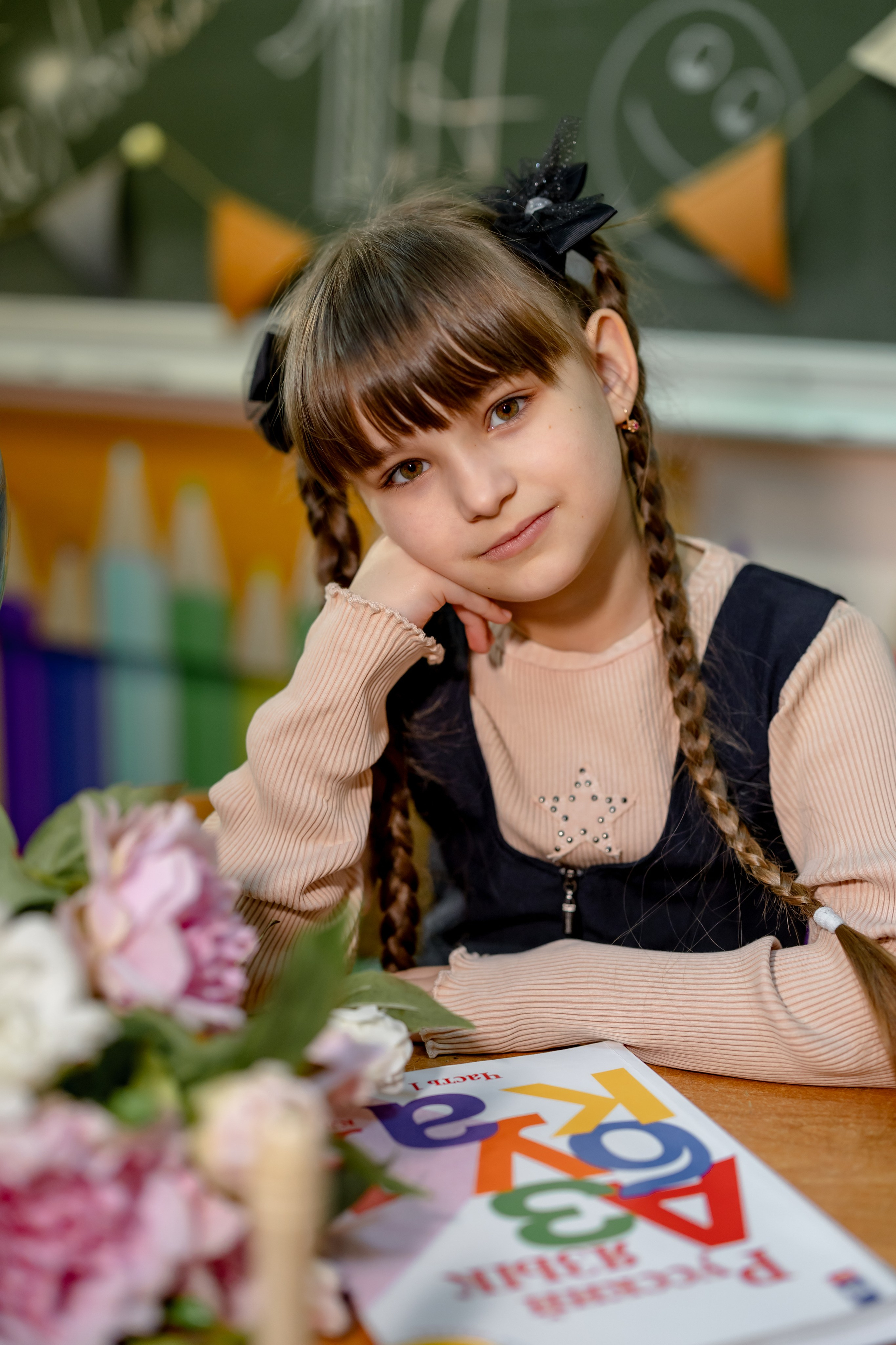Съемка в классе с мини-фотозоной. Фотограф со студией в Долгопрудном — Ольга Рагулина