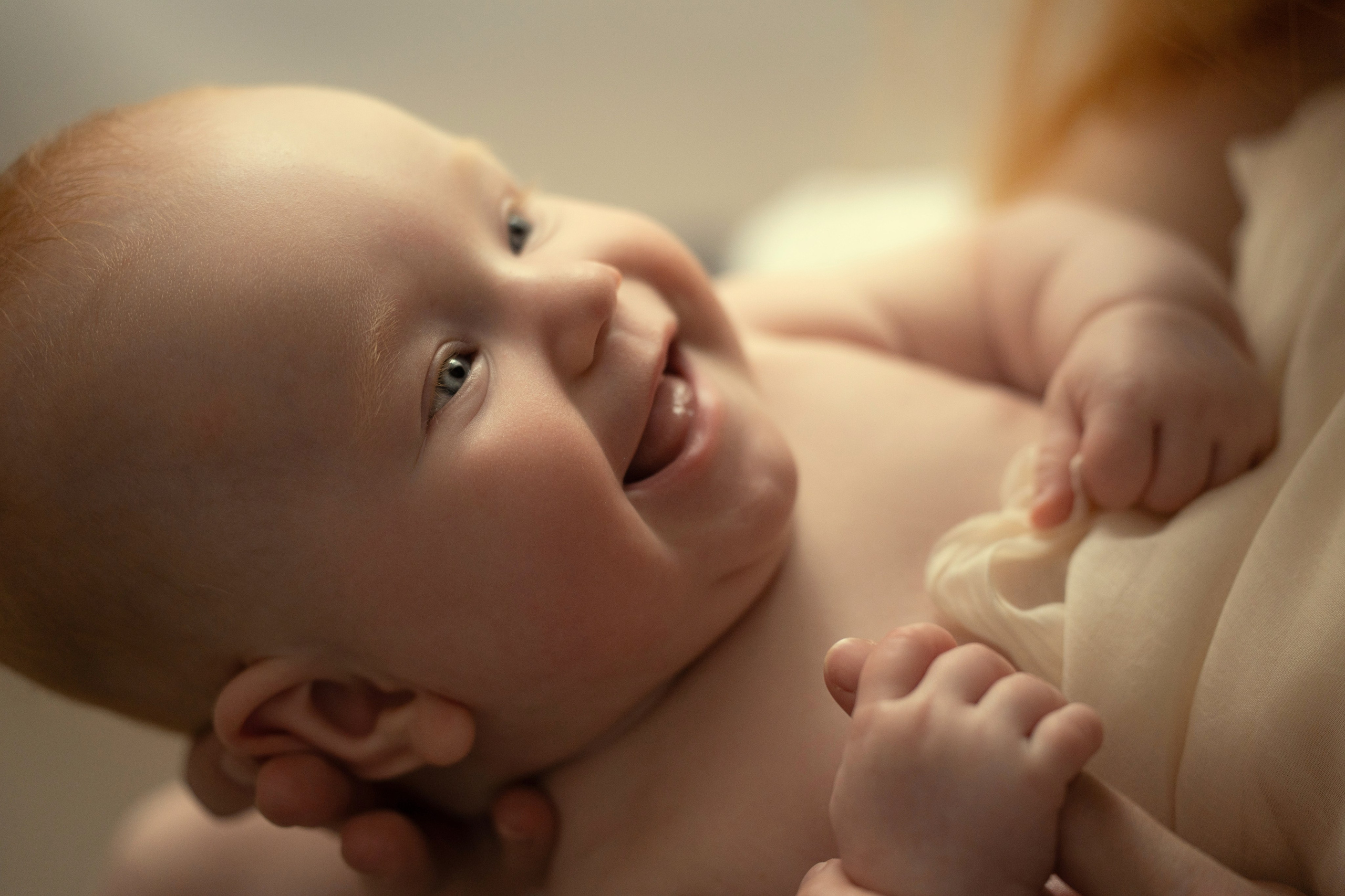 Фотосессия малышей до года дома