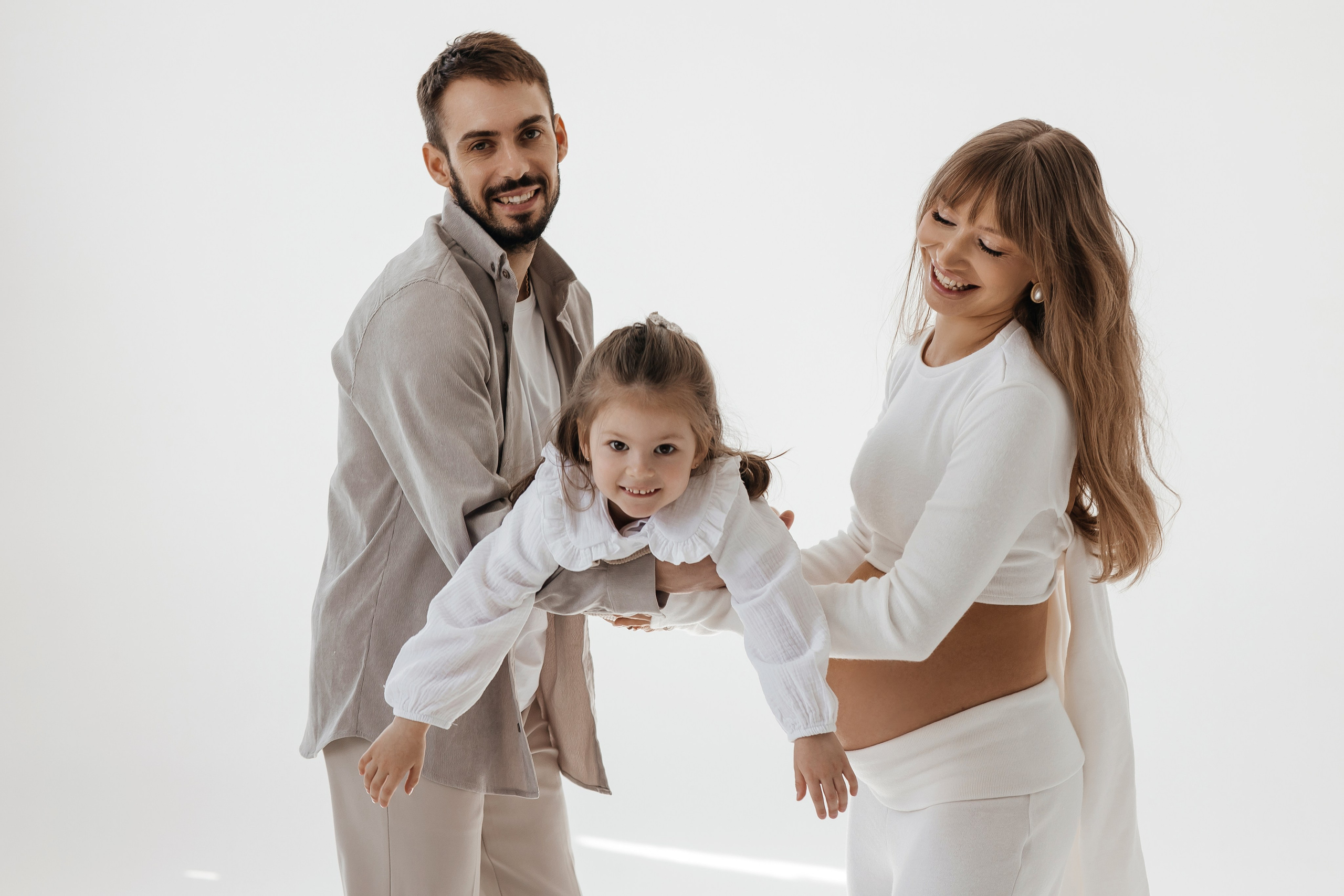 Анастасия с семьей