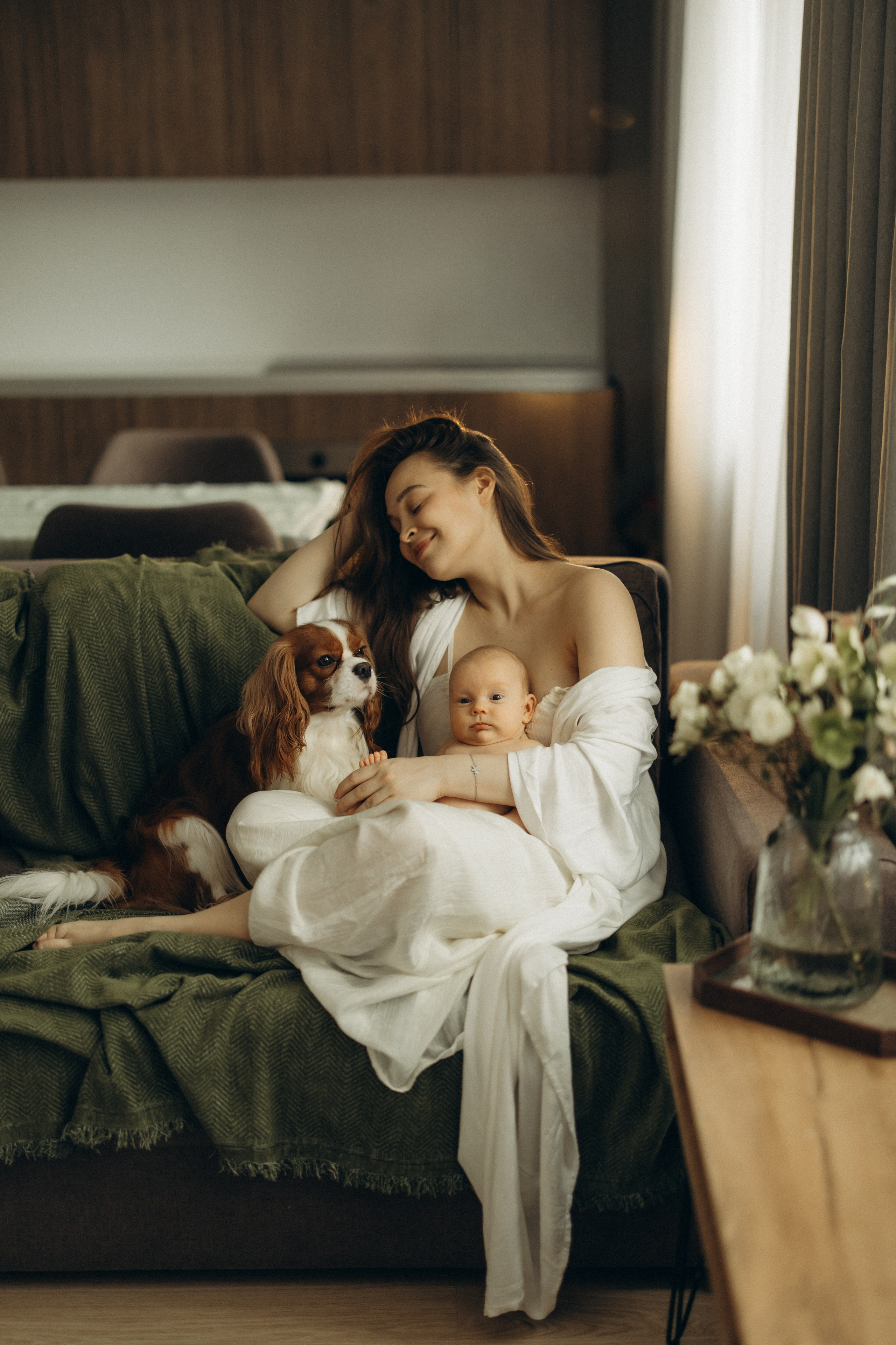 Аня, Ефим, Лимон. Семейный фотограф Оля Гладченко