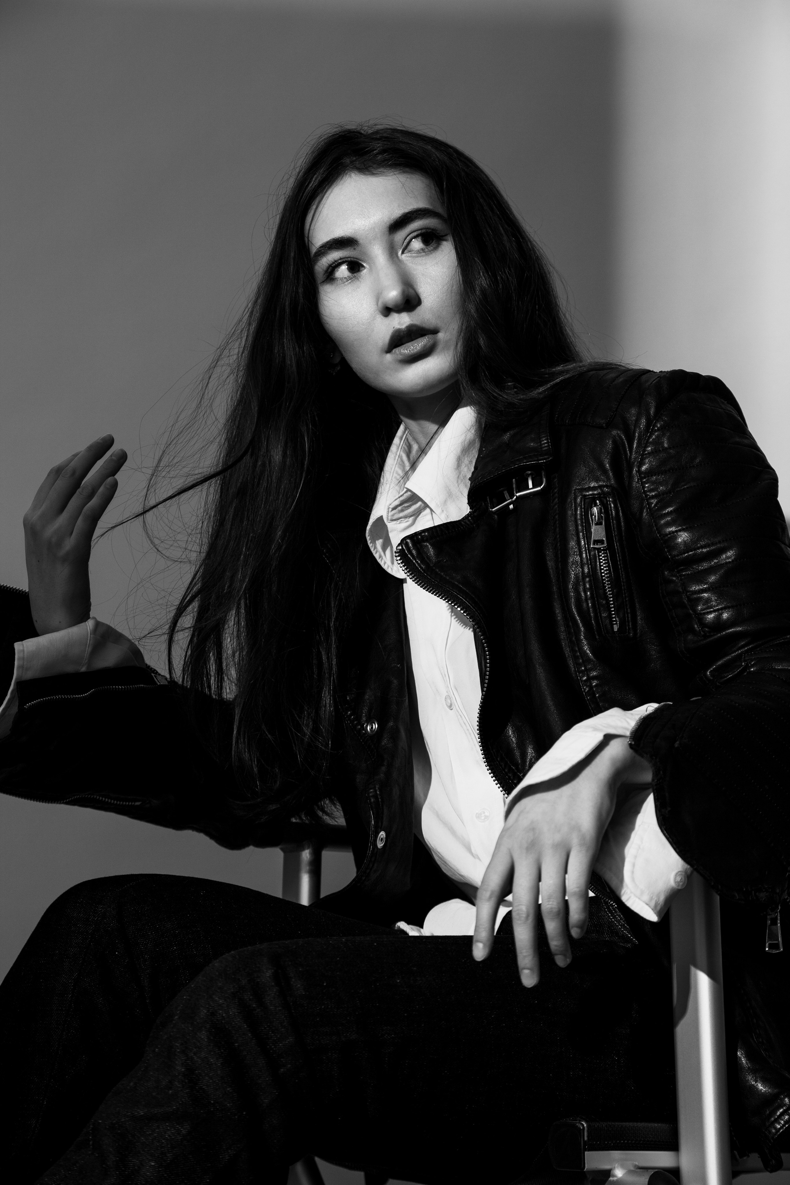 Женский студийный портрет. Фотограф Лазарина Кучменова