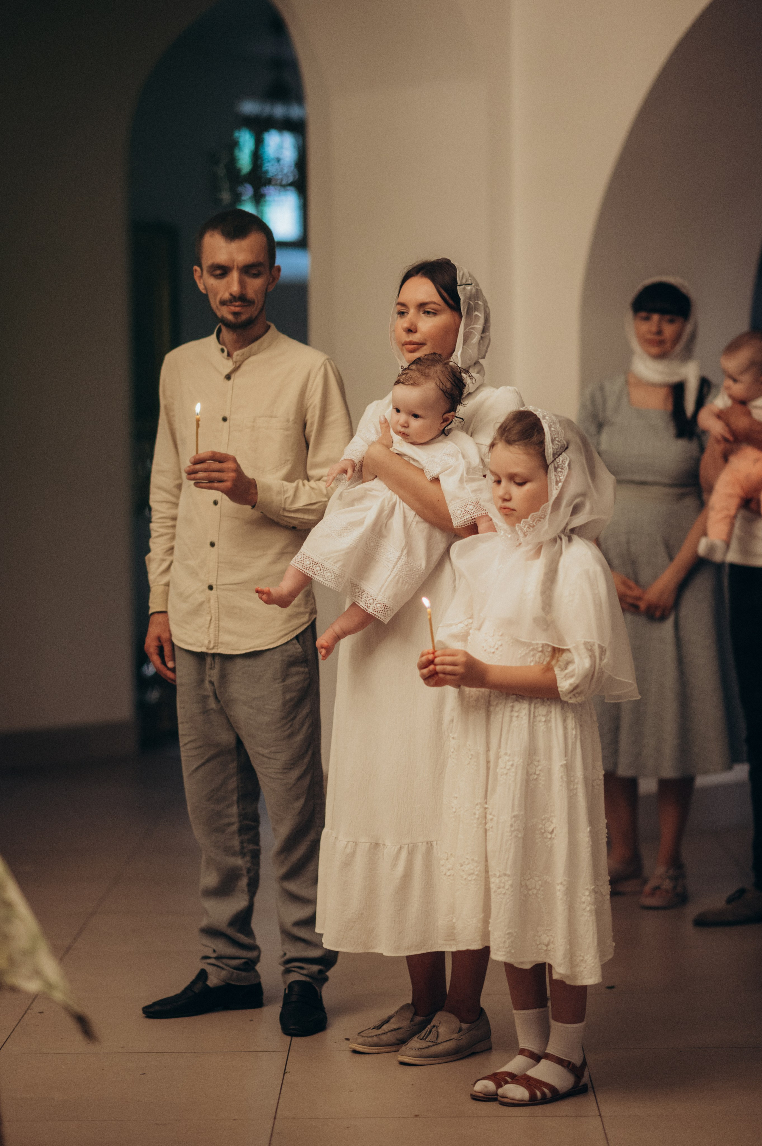 Крещение Машеньки. Семейный фотограф МОСКВА/Королёв