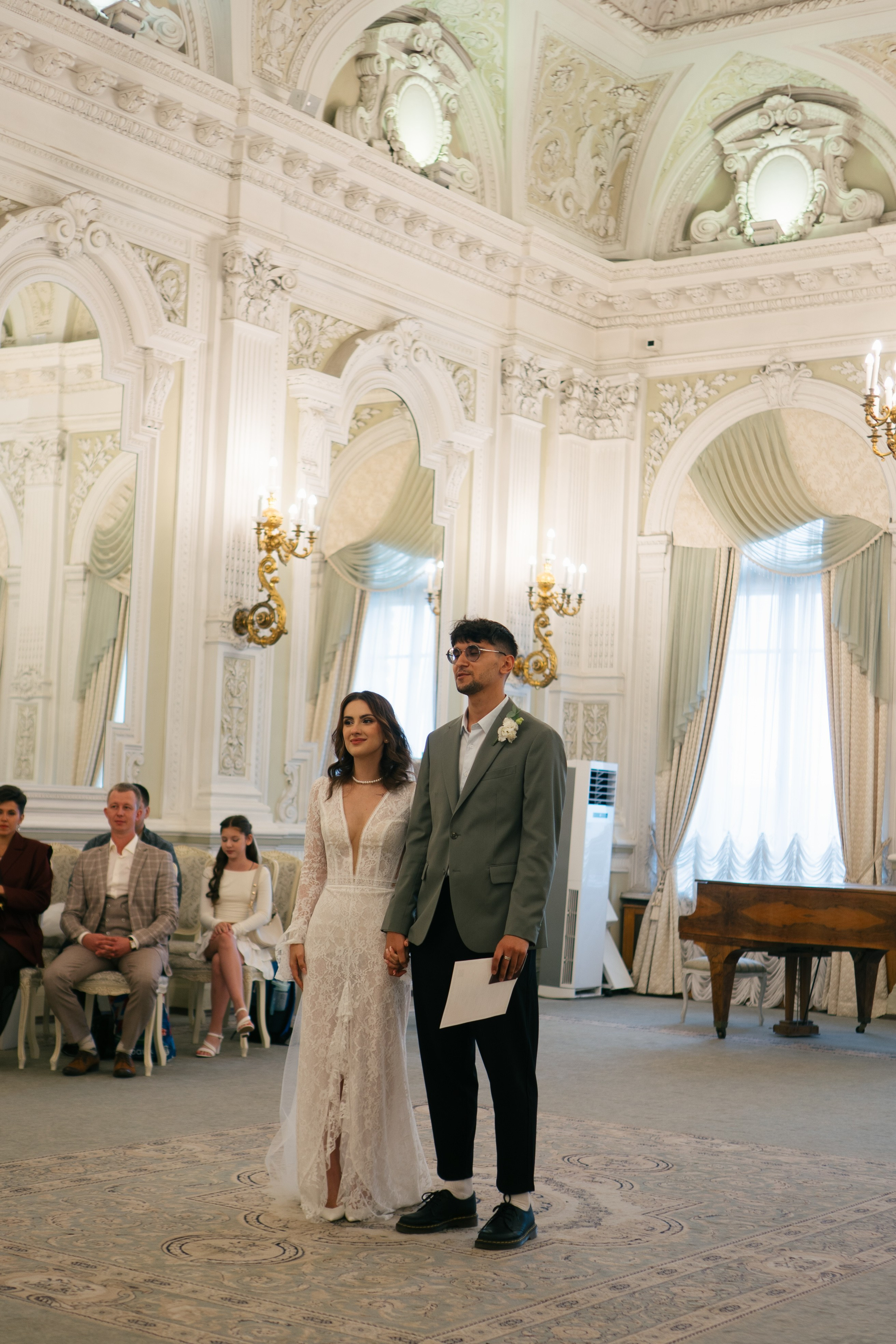 СВАДЕБНАЯ СЬЕМКА В ПЕРВОМ ДВОРЦЕ БРАКОСОЧЕТАНИЯ. Профессиональный фотограф, Санкт-Петербург — Виктория Богомолова