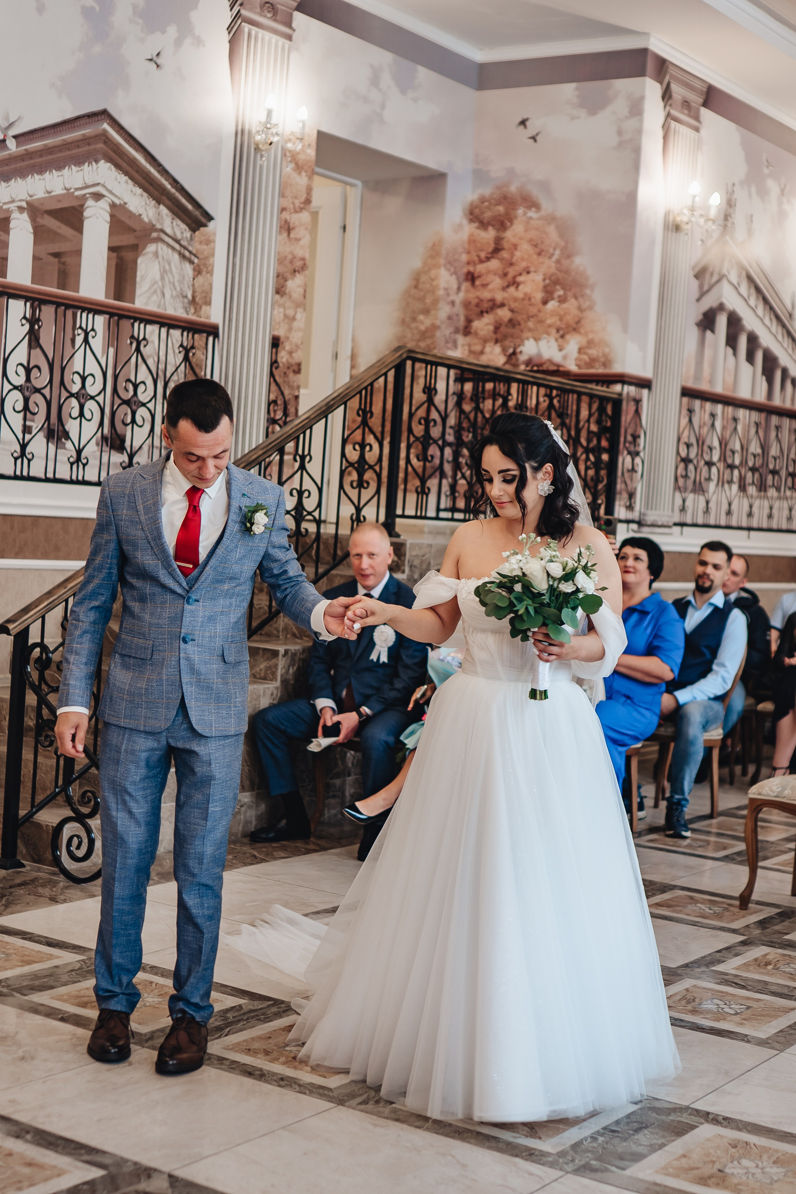 СВАДЕБНАЯ СЬЕМКА В ЗАГСЕ НА МОСКОВСКОМ ПРОСПЕКТЕ. Профессиональный фотограф, Санкт-Петербург — Виктория Богомолова