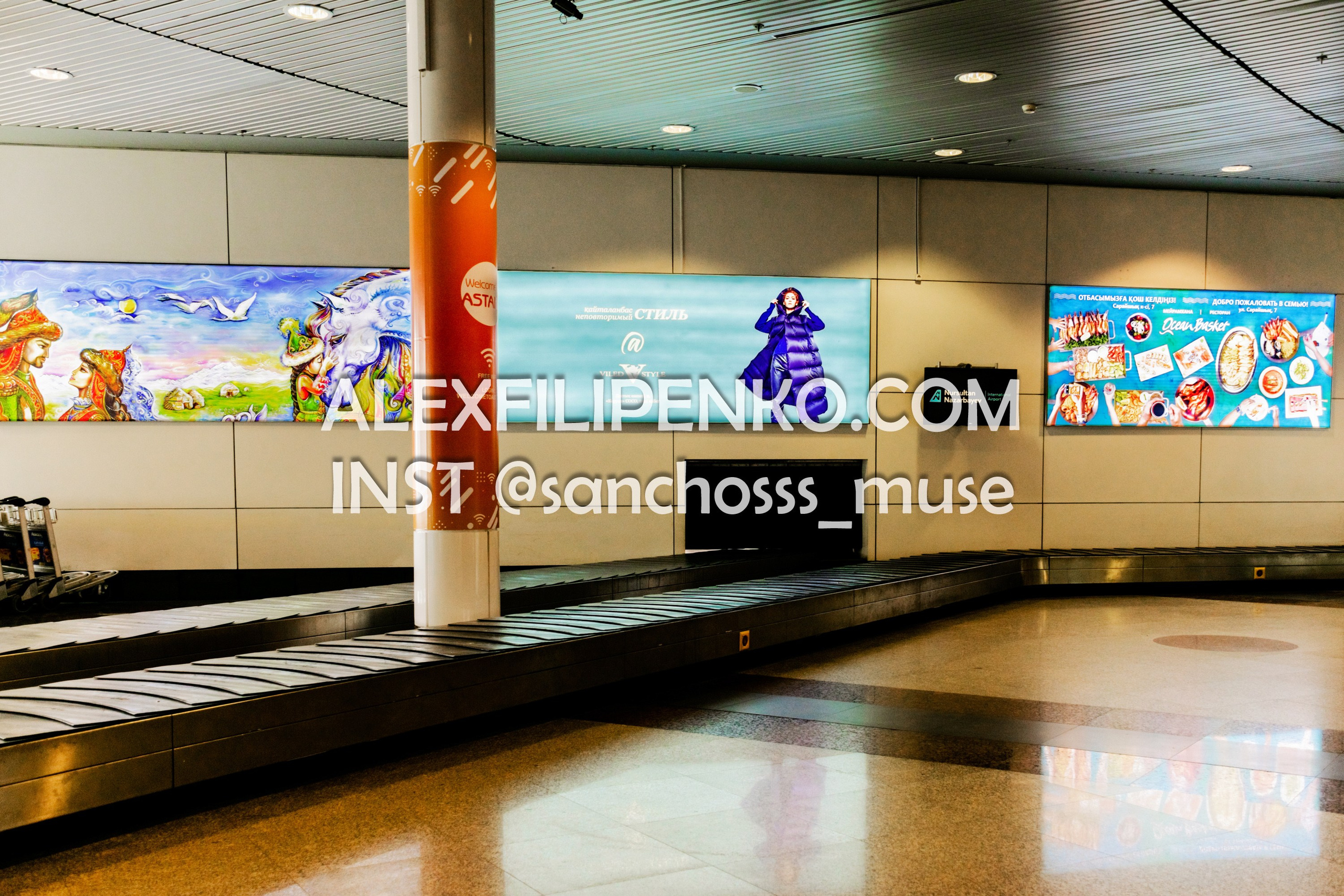 Фотосъемка для рекламного оператора MYD Production в Аэропорту Астаны. Фотограф интерьера недвижимости и архитектуры в Астане