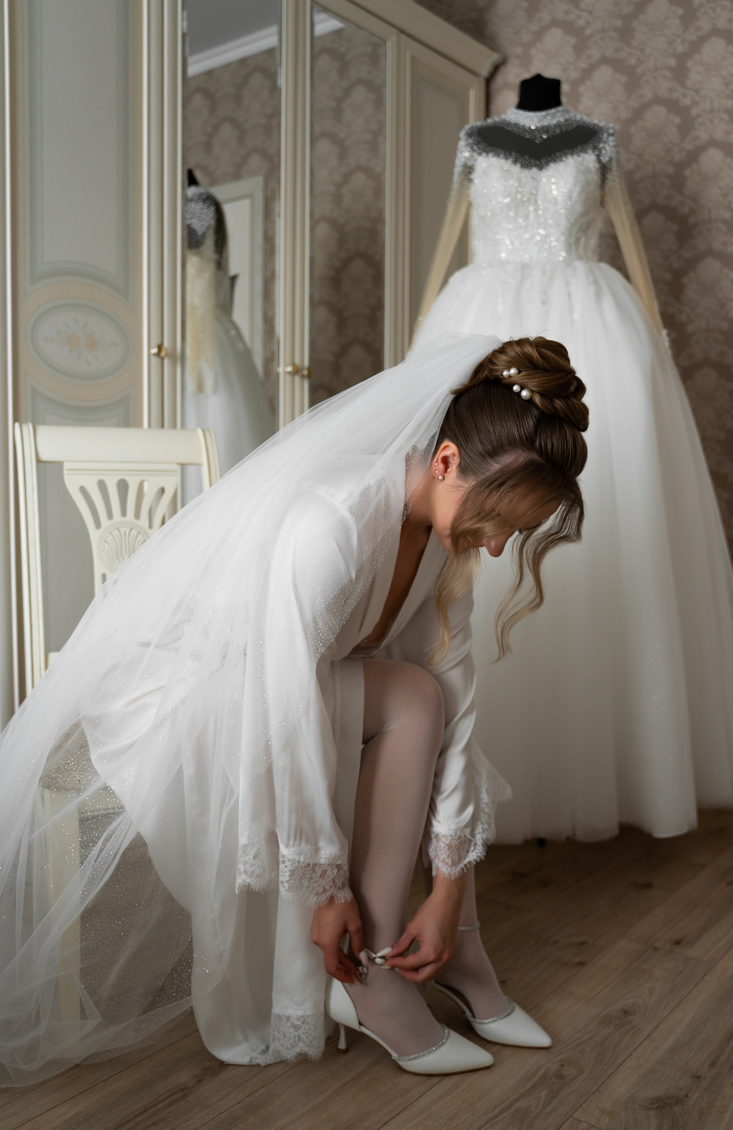 Сборы невесты и жениха. Фотограф Палий Ульяна