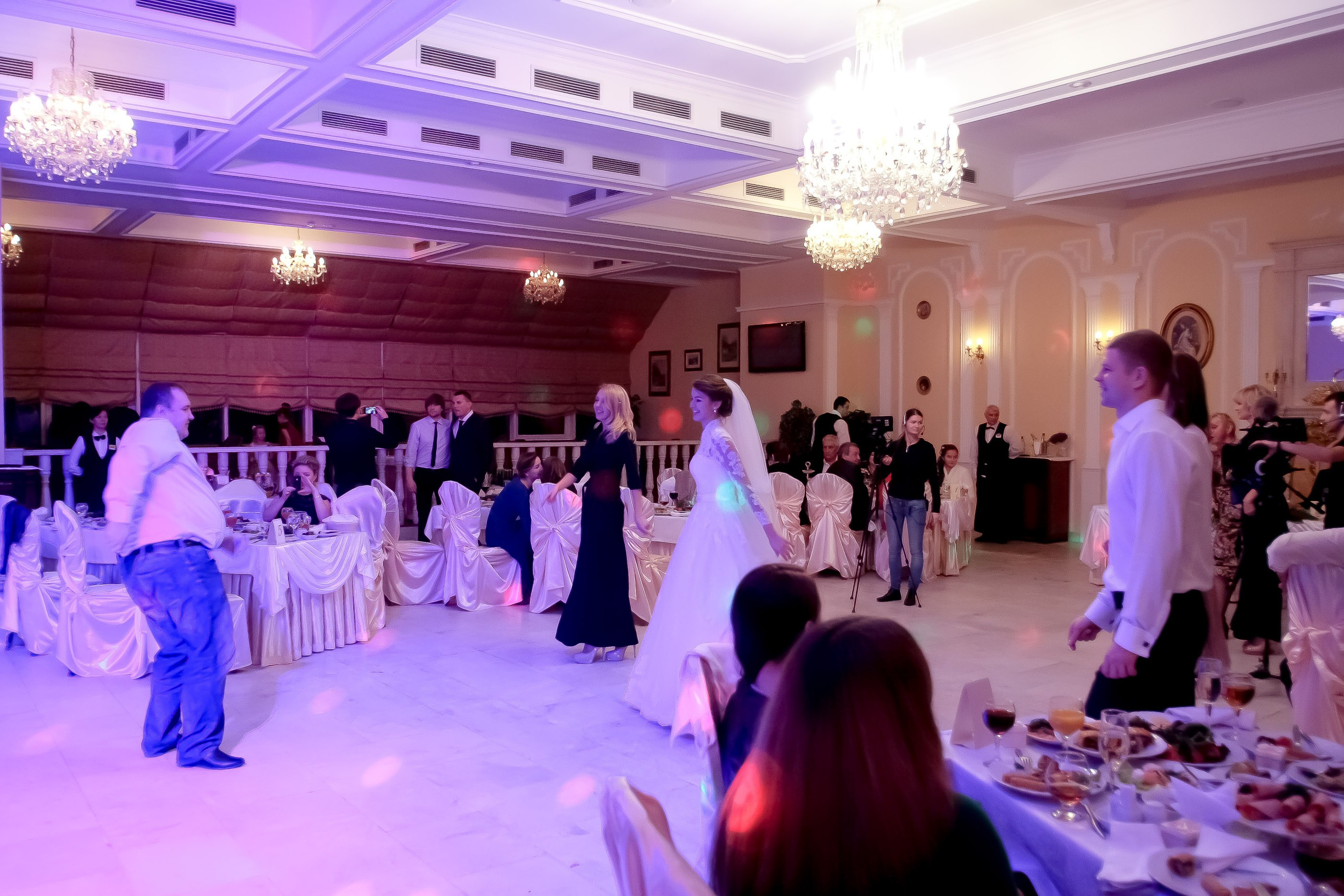 Банкет/Banquet. Максим Матвийченко и Виктория Басова профессионалы своего дела