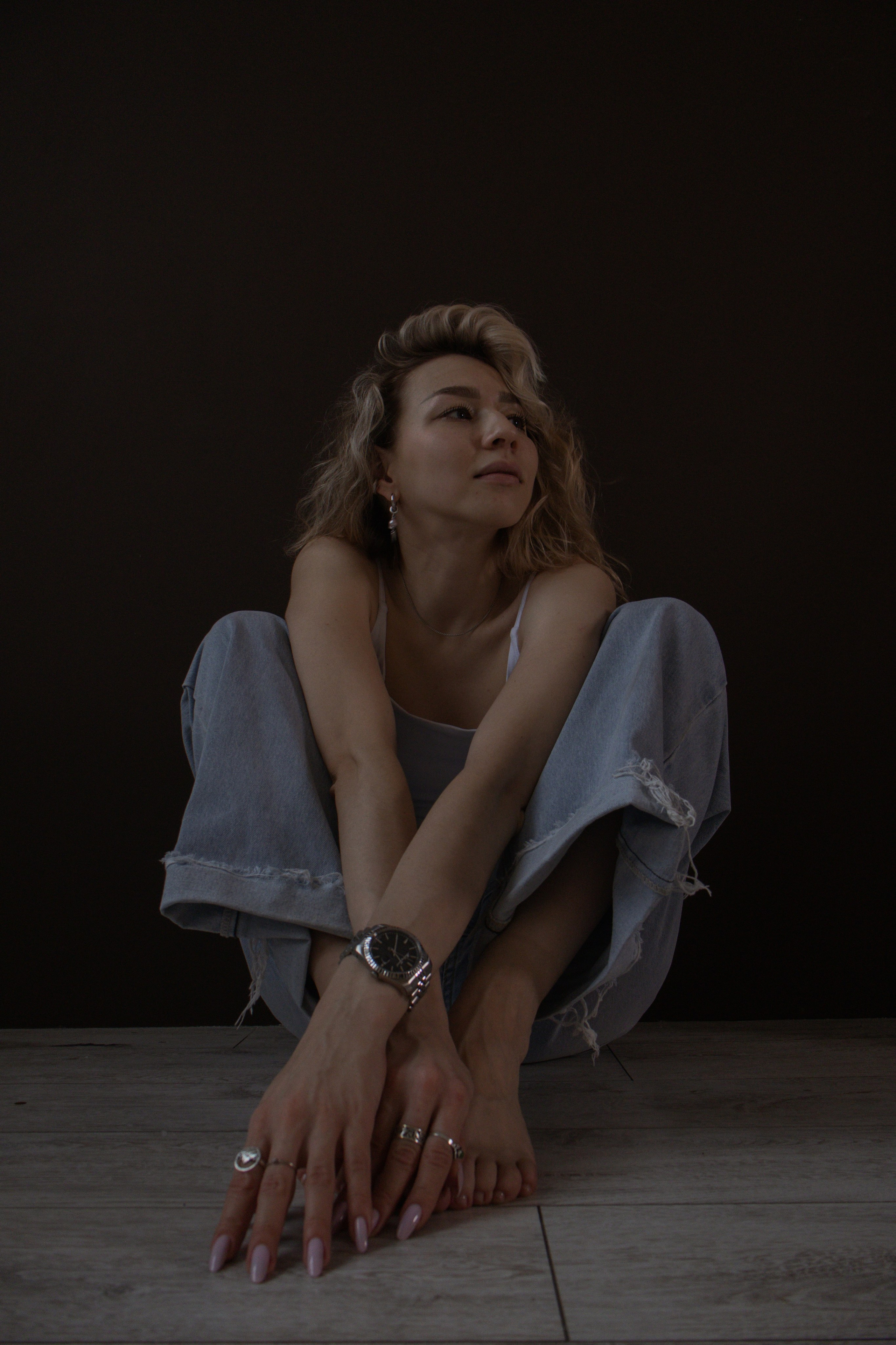 Таня. Студийная съемка. Минимализм. Семейный и женский фотограф Юлия Левада