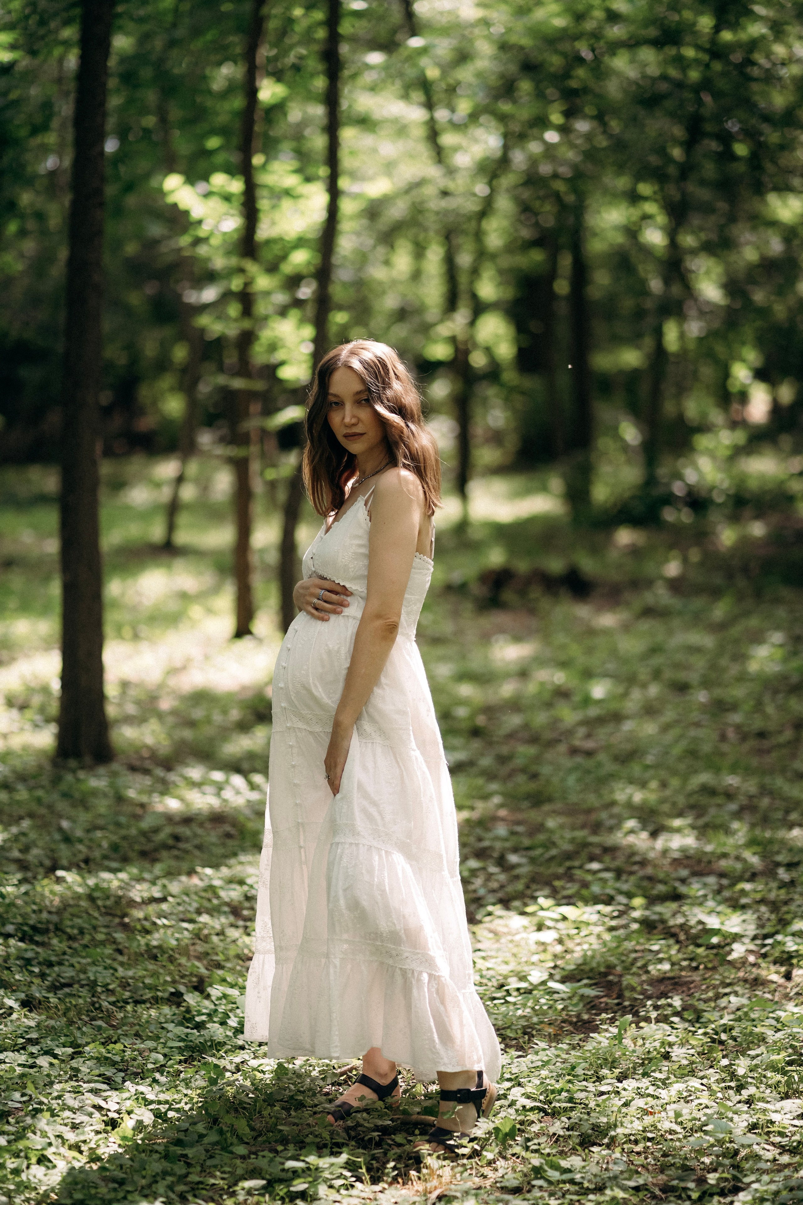 Фотосессия беременности на природе. Фотограф с психологическим образованием